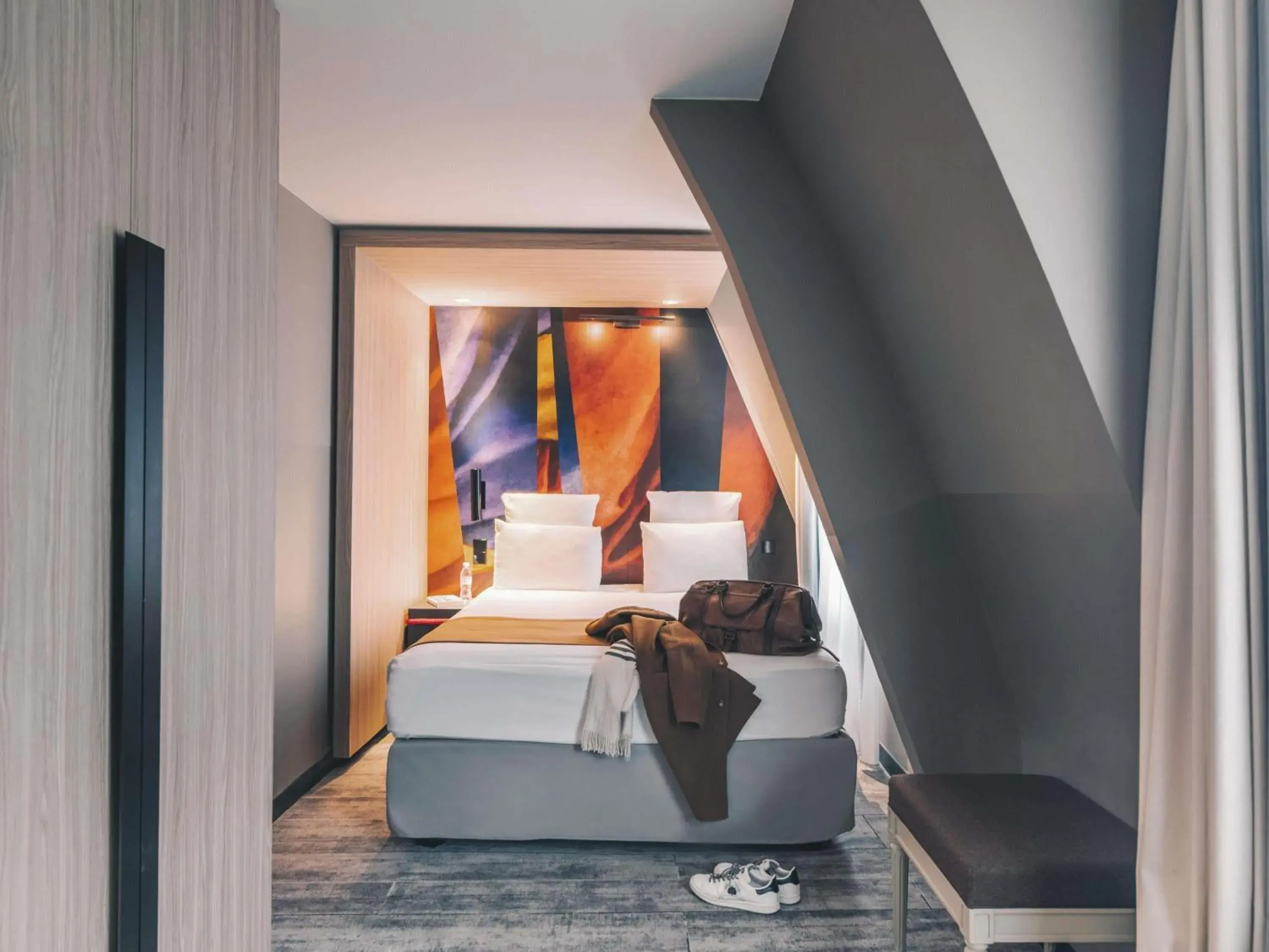 Bedroom, Bed in Mercure Paris Alesia Bedroom, Bed in Mercure Paris Alesia