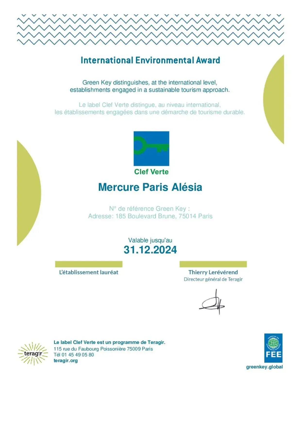 Property building in Mercure Paris Alesia Property building in Mercure Paris Alesia