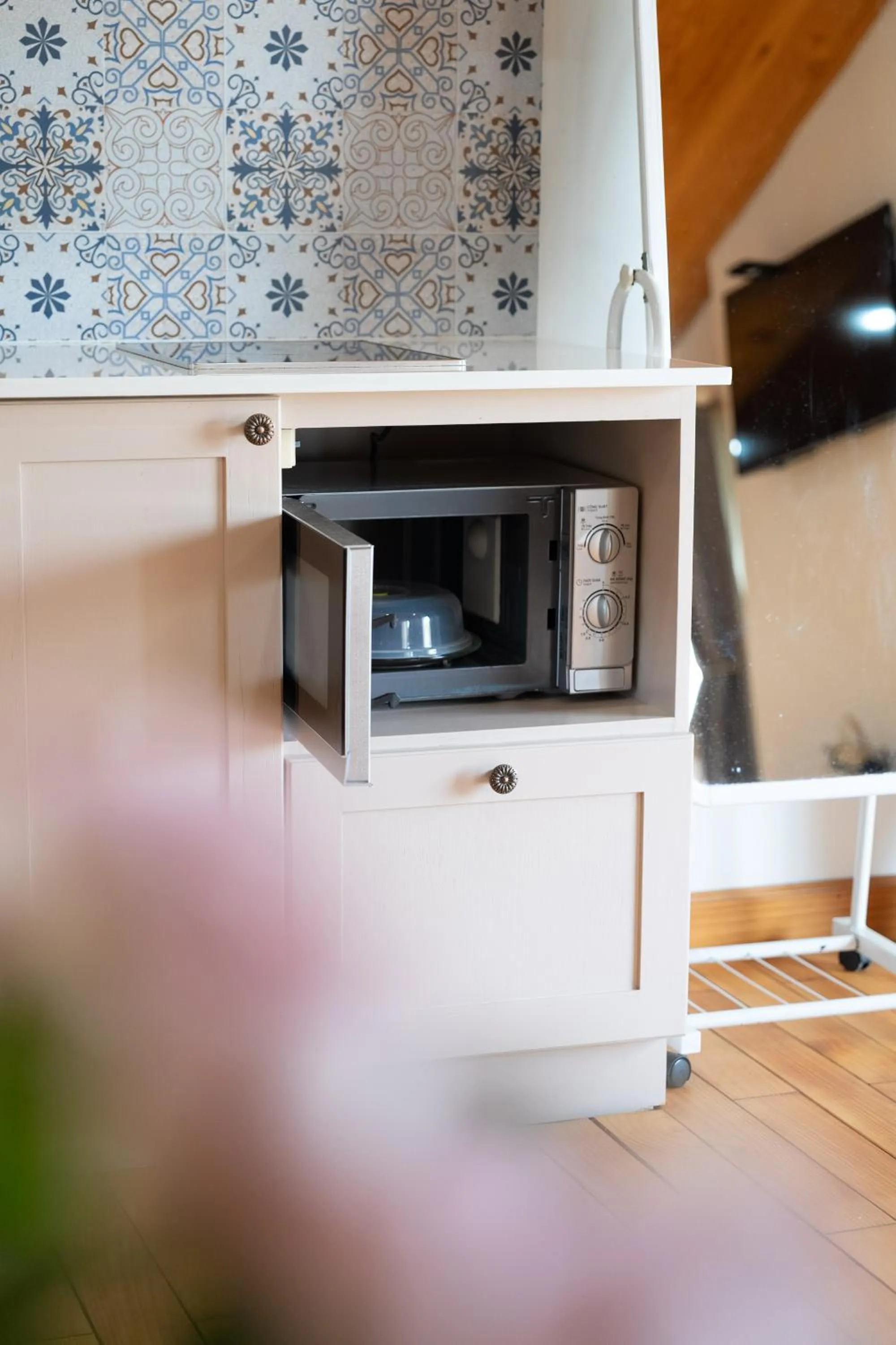 Kitchen or kitchenette in N Queen Apartment Hotel