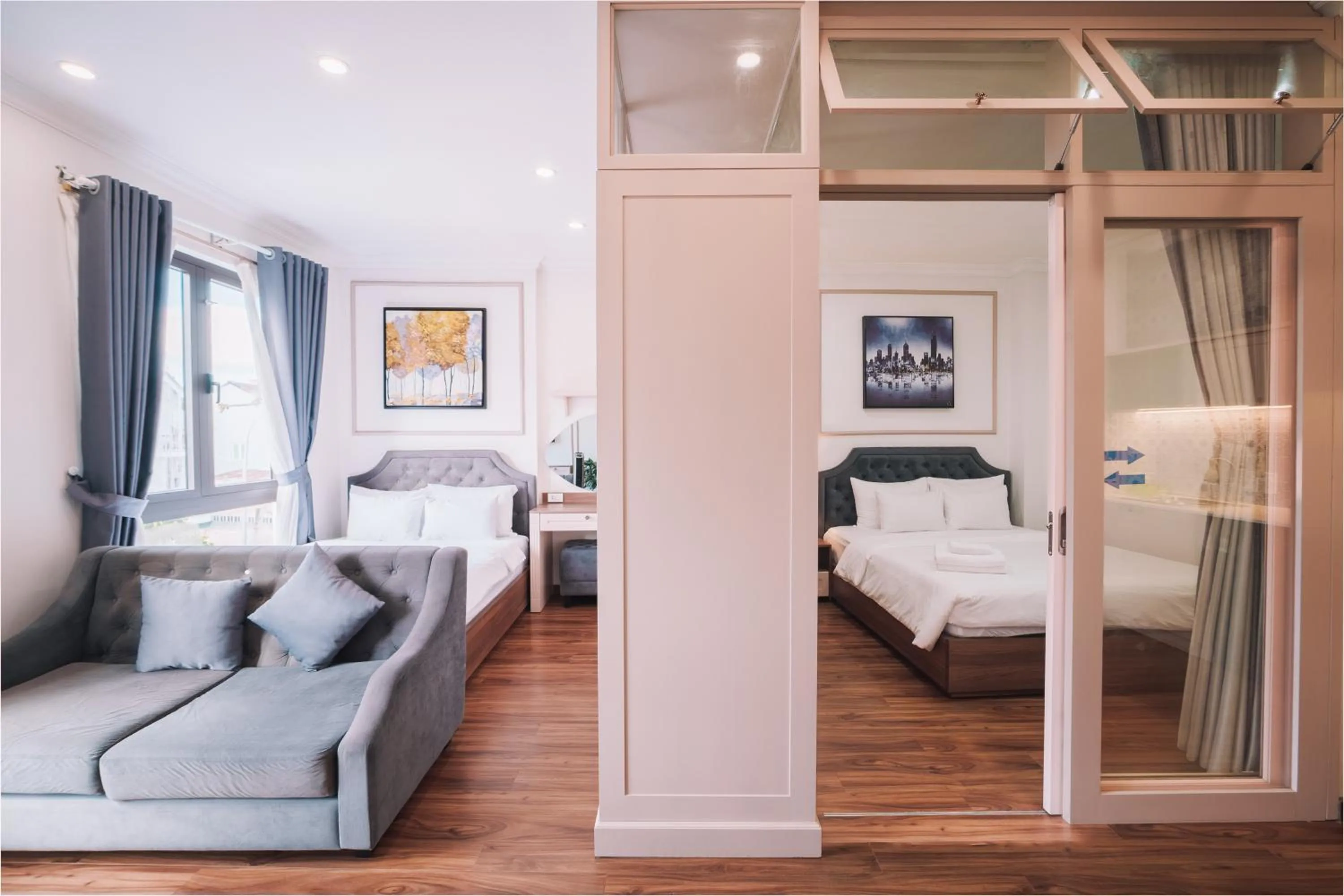 Photo of the whole room, Bed in N Queen Apartment Hotel