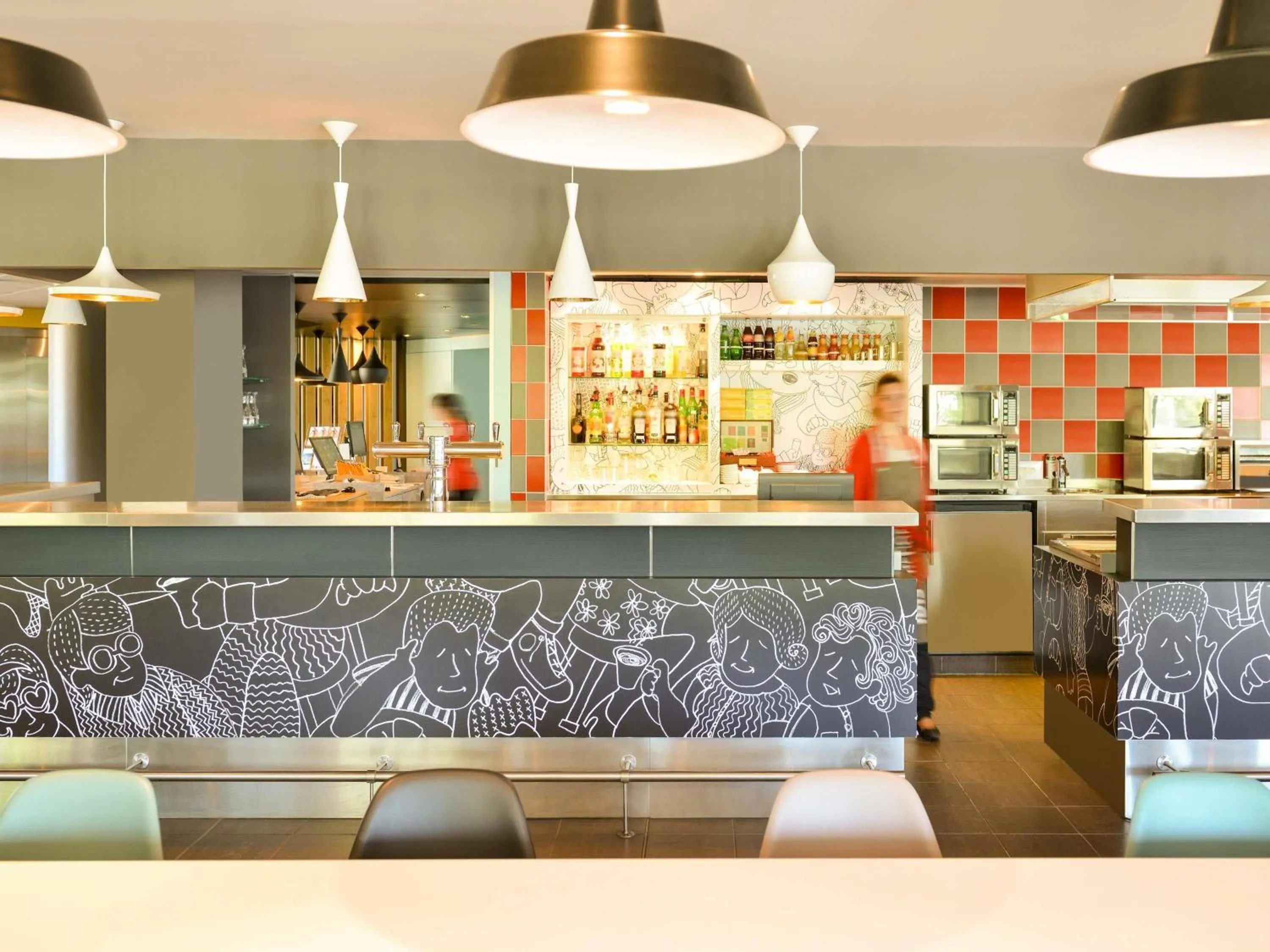 Lounge or bar in ibis Avignon Centre Gare