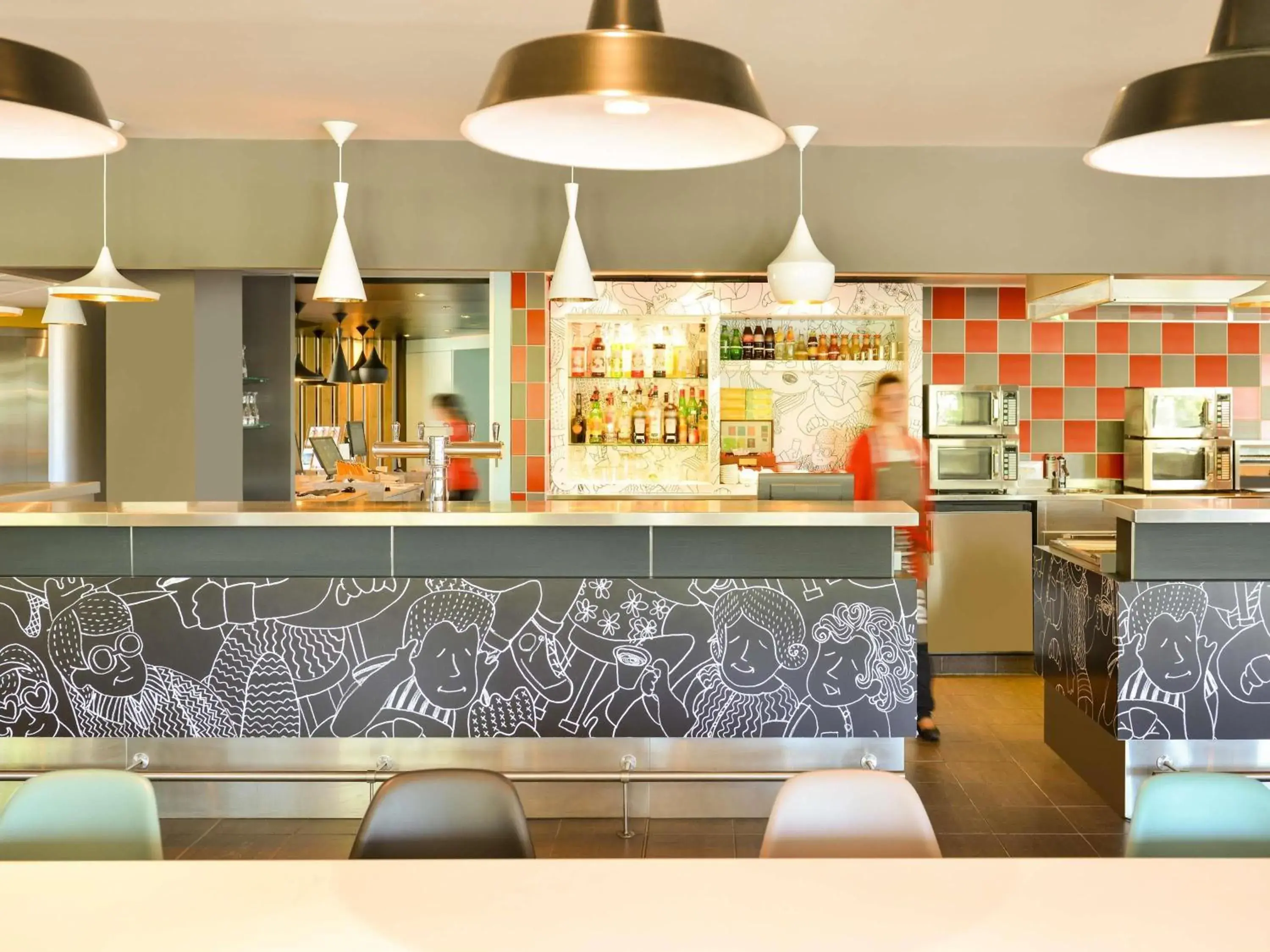 Lounge or bar in ibis Avignon Centre Gare Lounge or bar in ibis Avignon Centre Gare