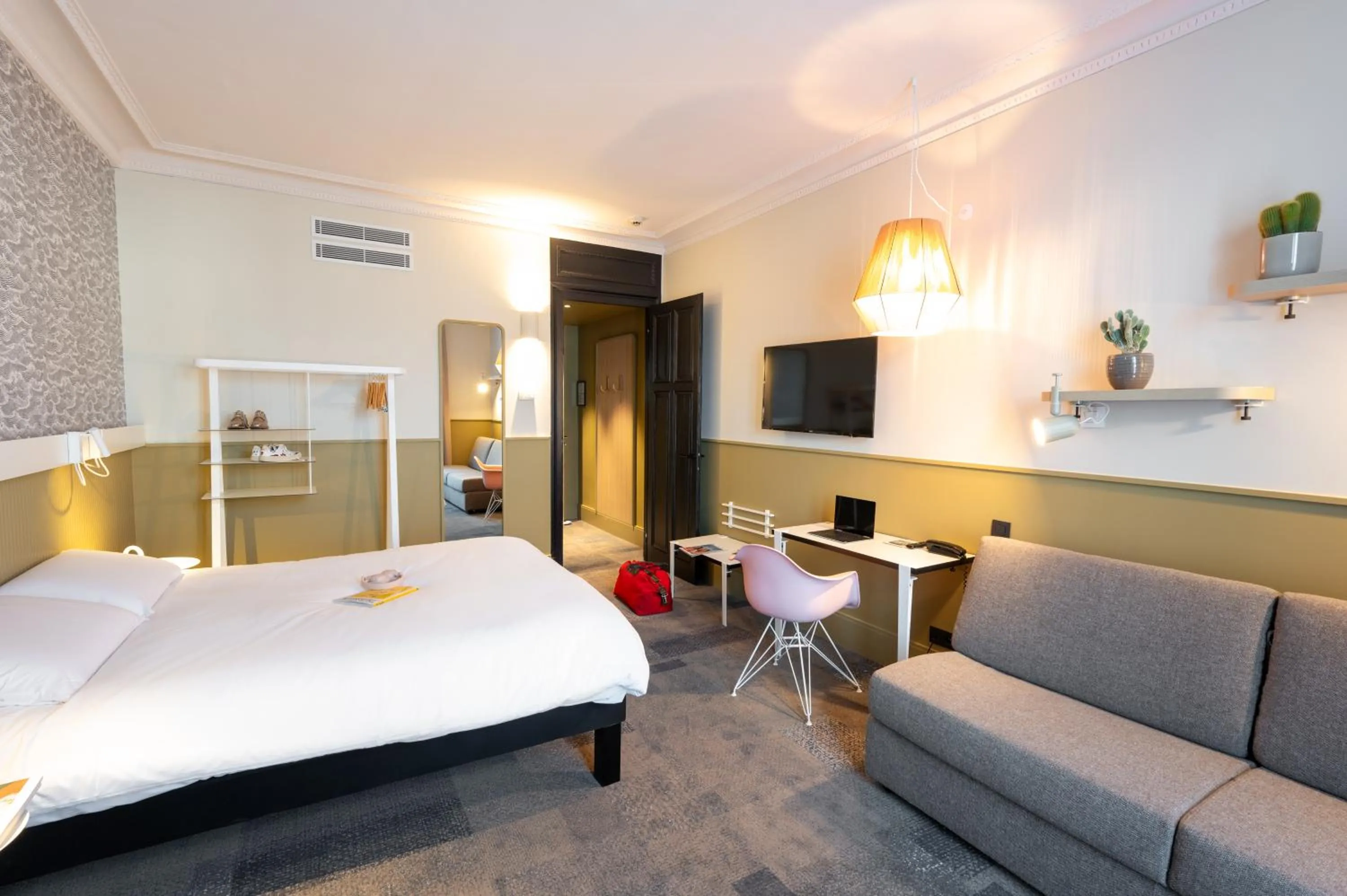 Bed in ibis Lyon Centre Perrache