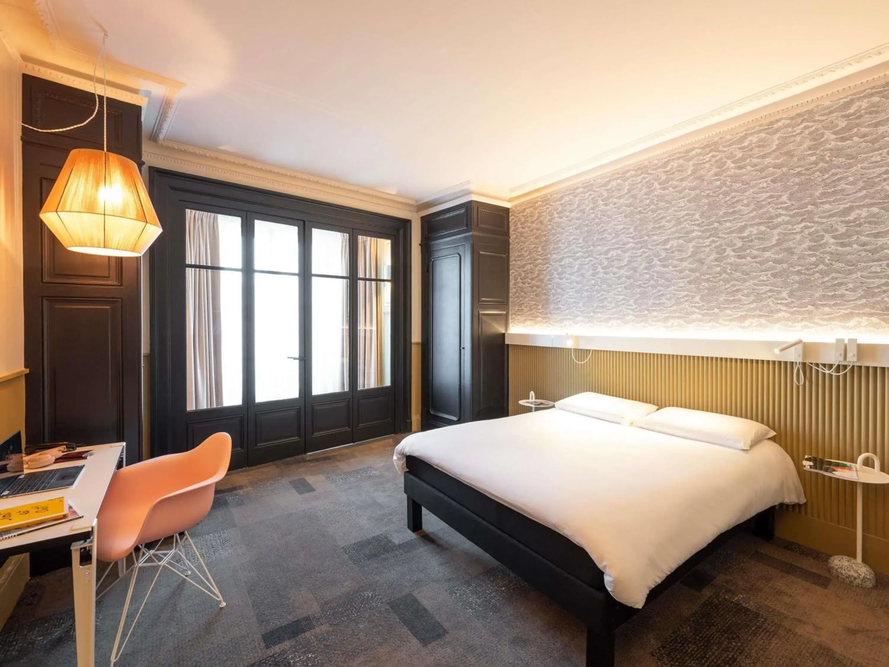 Bedroom, Bed in ibis Lyon Centre Perrache Bedroom, Bed in ibis Lyon Centre Perrache