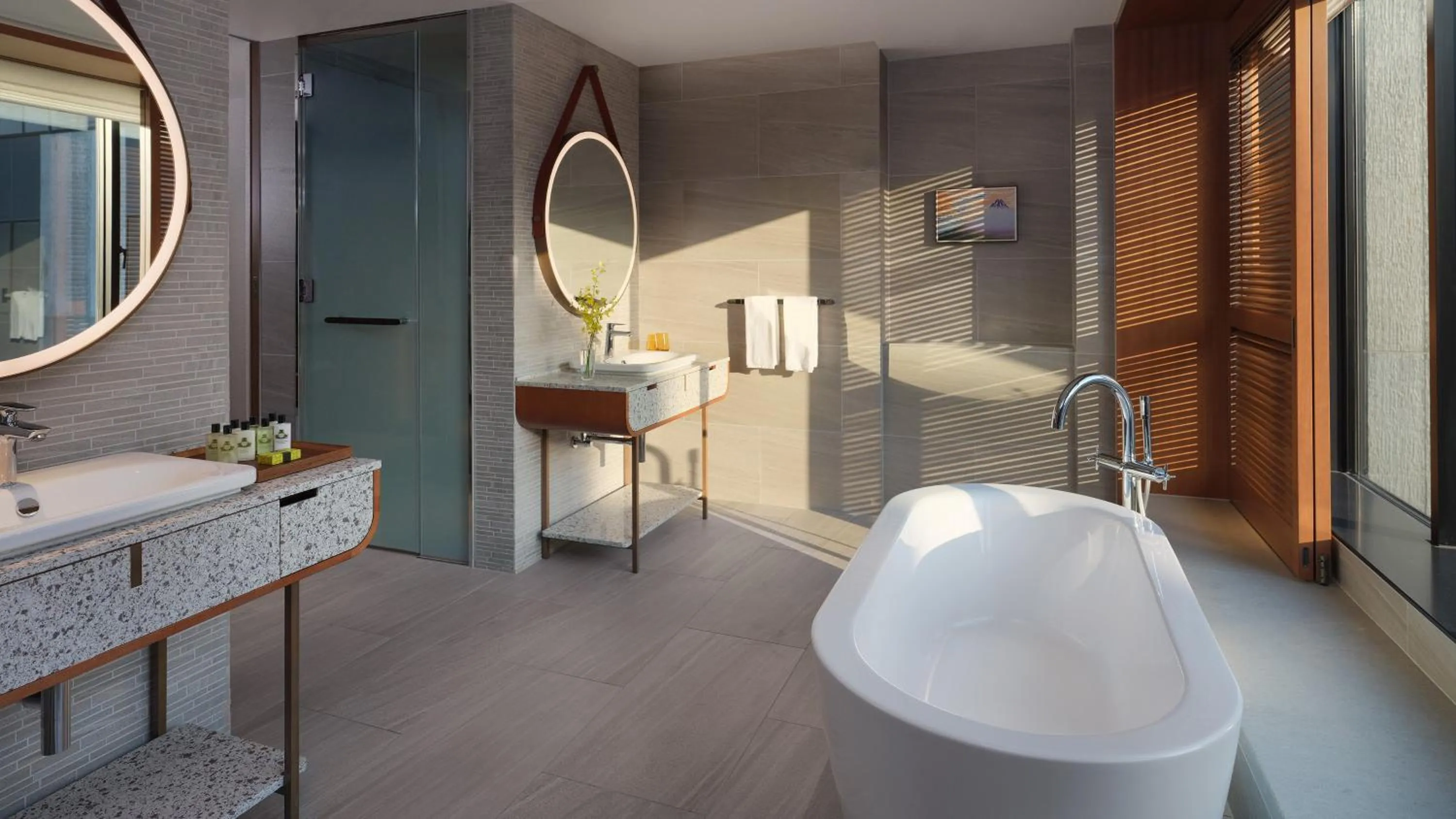 Bathroom in InterContinental Yokohama Pier 8 by IHG