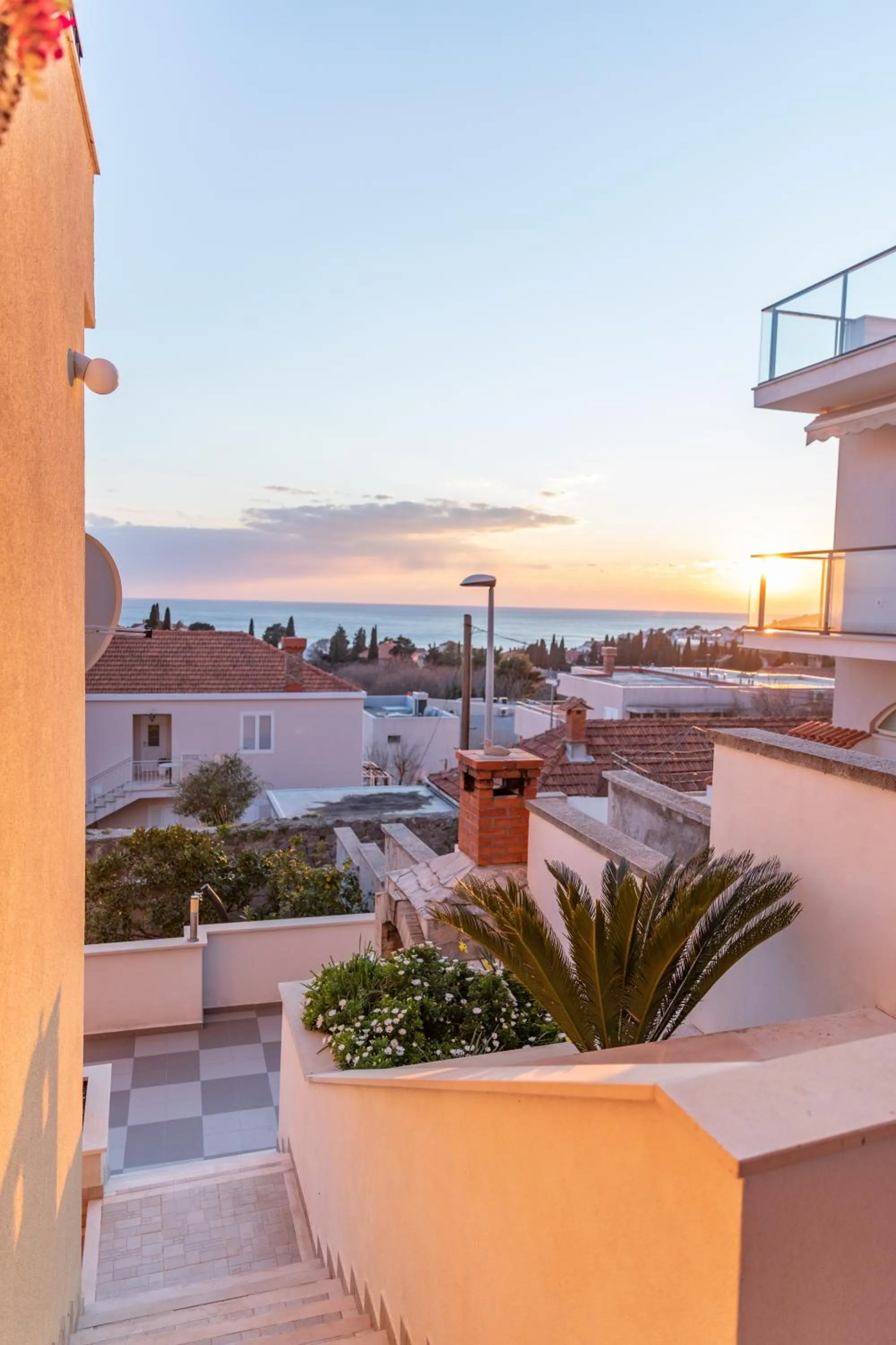 Sea view in Apartments Kristić