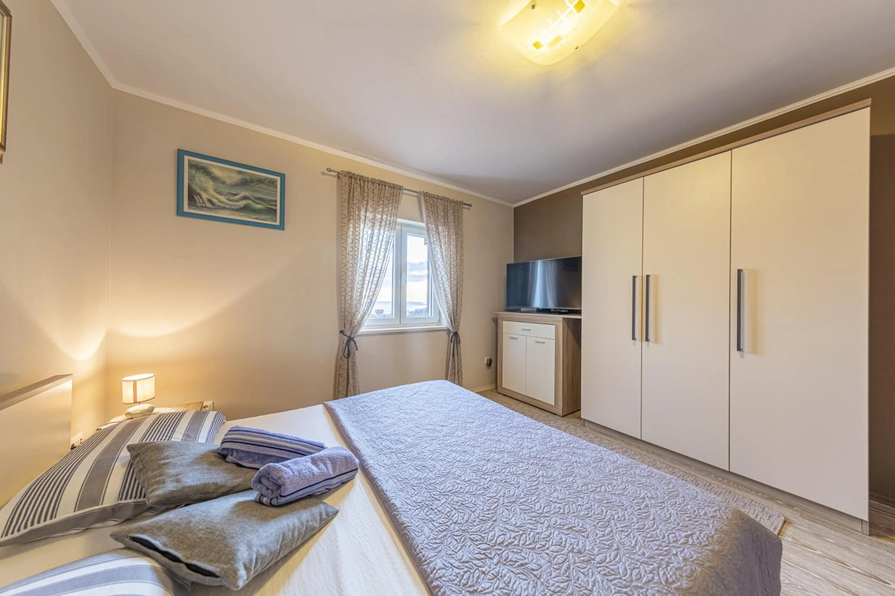 Bedroom, Bed in Apartments Kristić