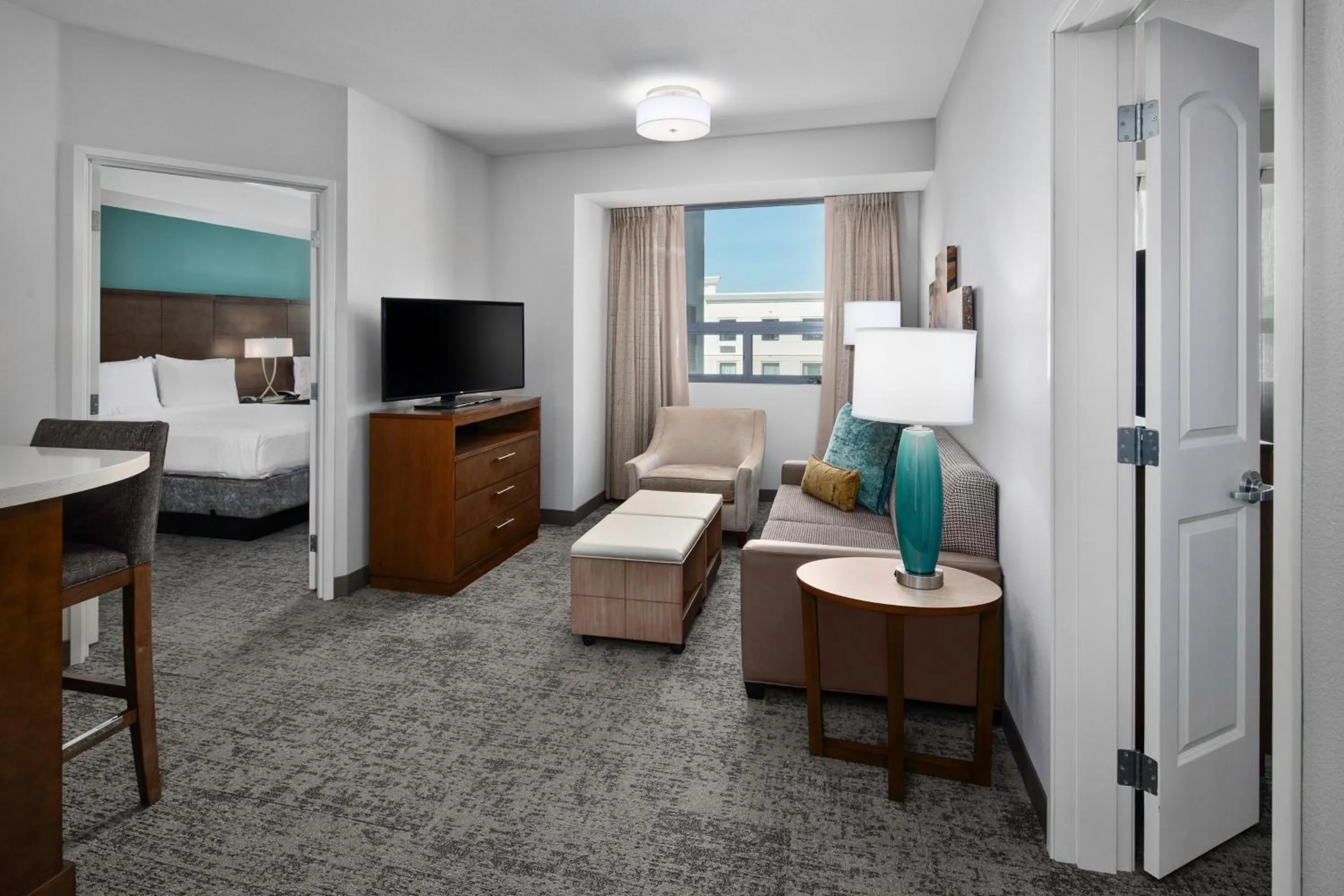Photo of the whole room, Bed in Staybridge Suites Irvine - John Wayne Airport by IHG