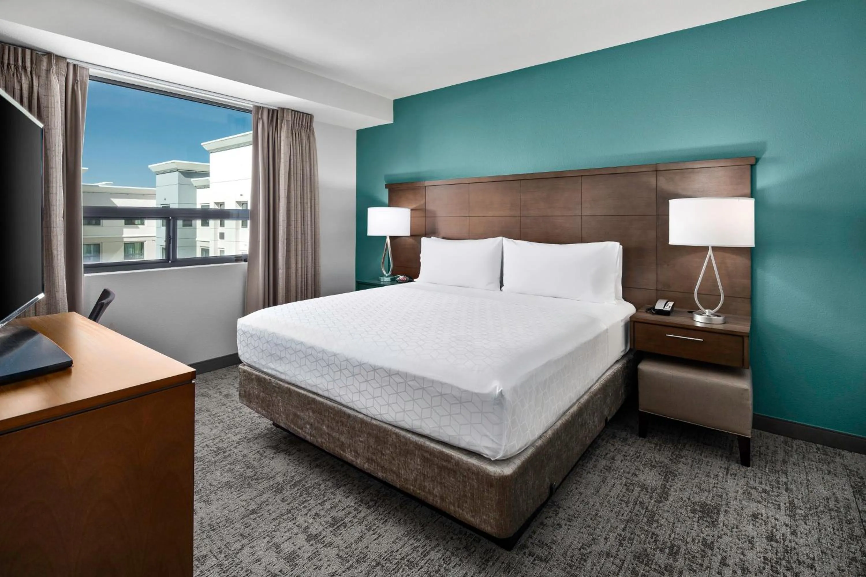 Photo of the whole room, Bed in Staybridge Suites Irvine - John Wayne Airport by IHG