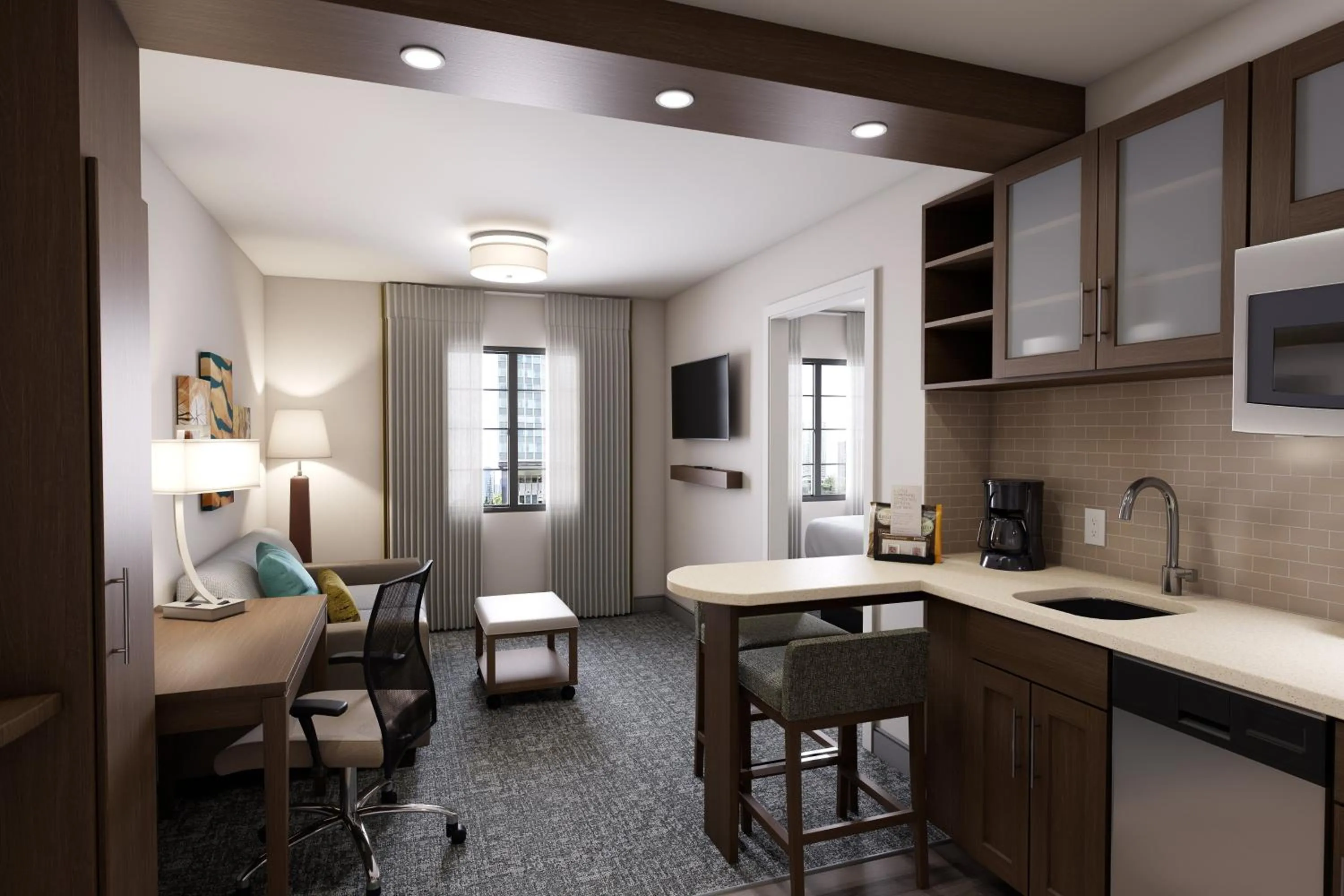 Photo of the whole room in Staybridge Suites Irvine - John Wayne Airport by IHG