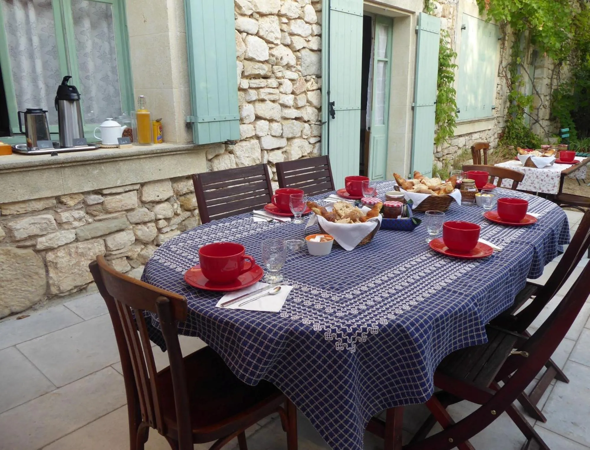 Patio in Le Mas des Sages