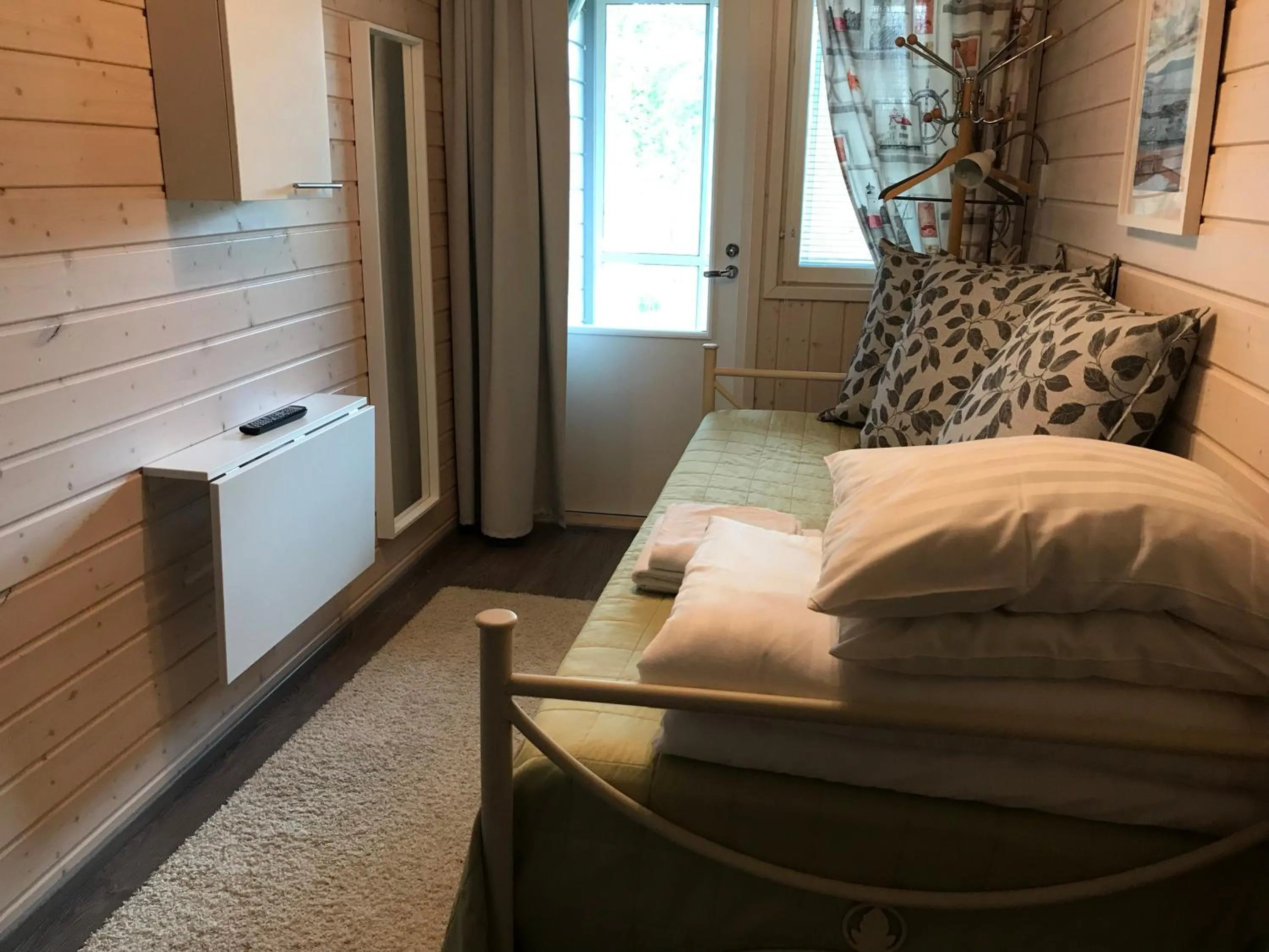 Bed in Rantakatti Apartments