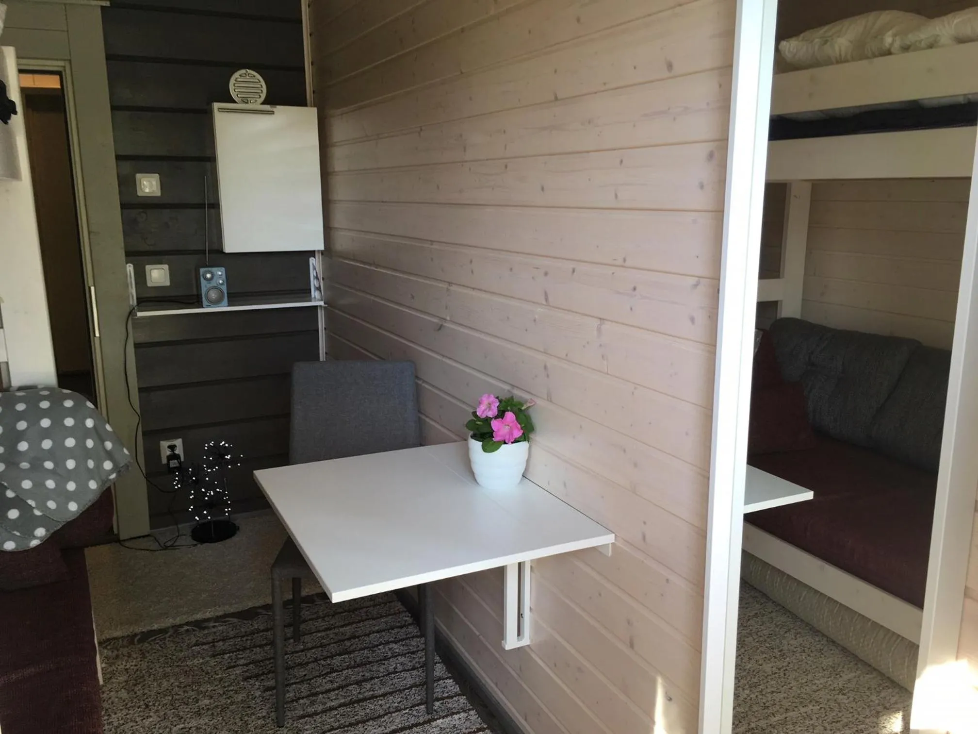 Seating area in Rantakatti Apartments