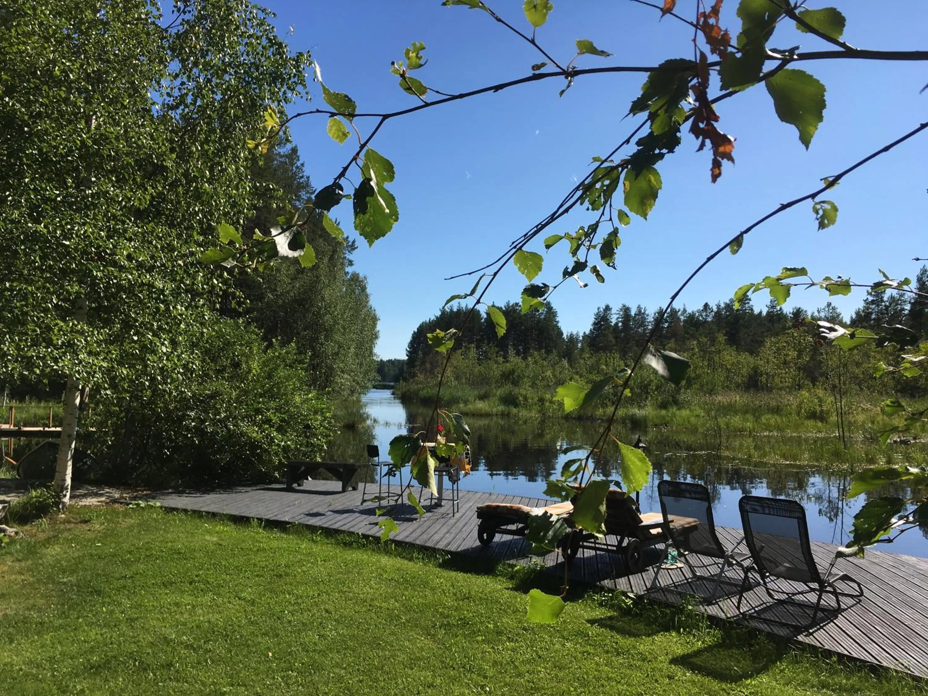 Garden in Rantakatti Apartments
