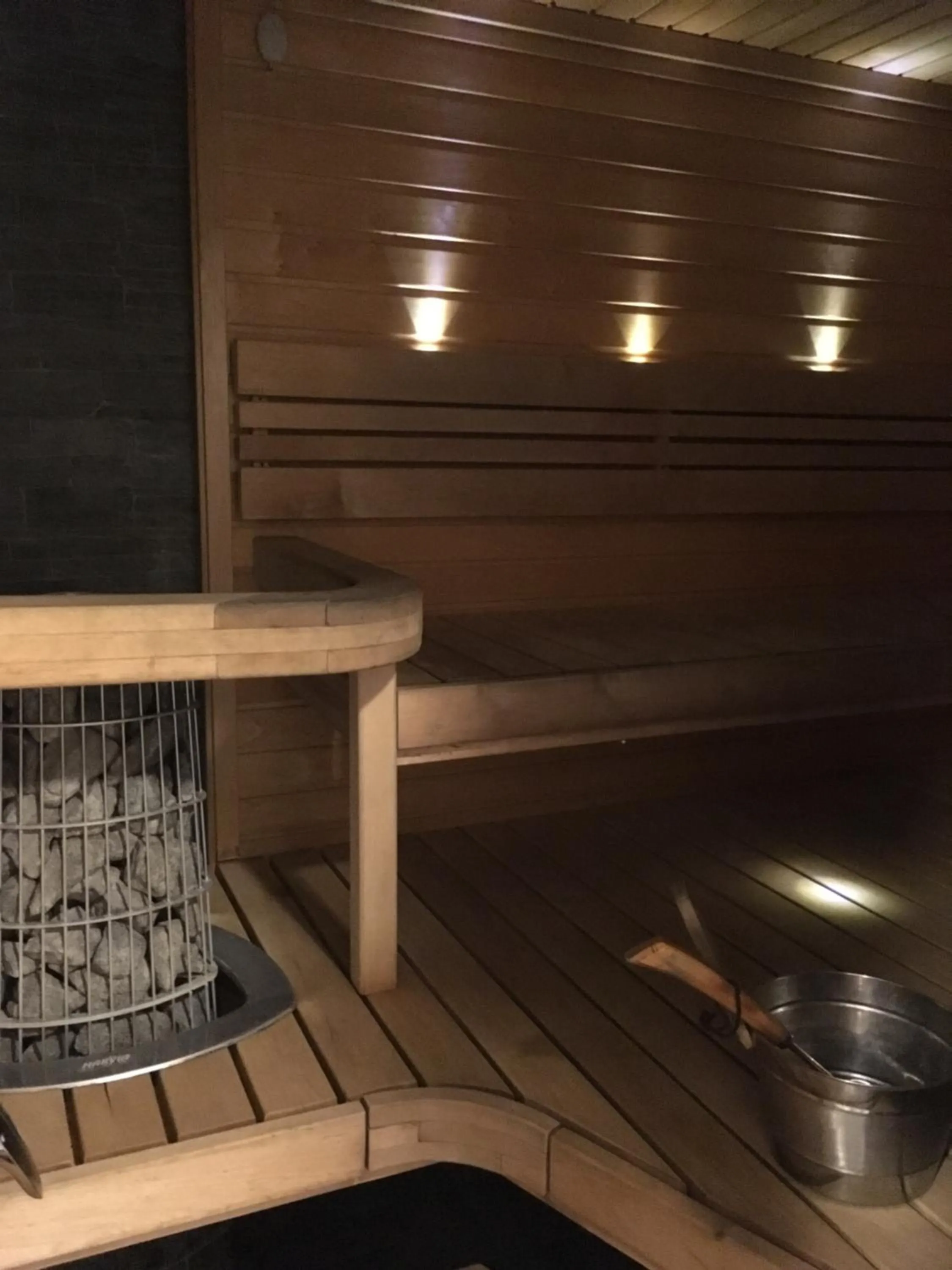 Sauna in Rantakatti Apartments