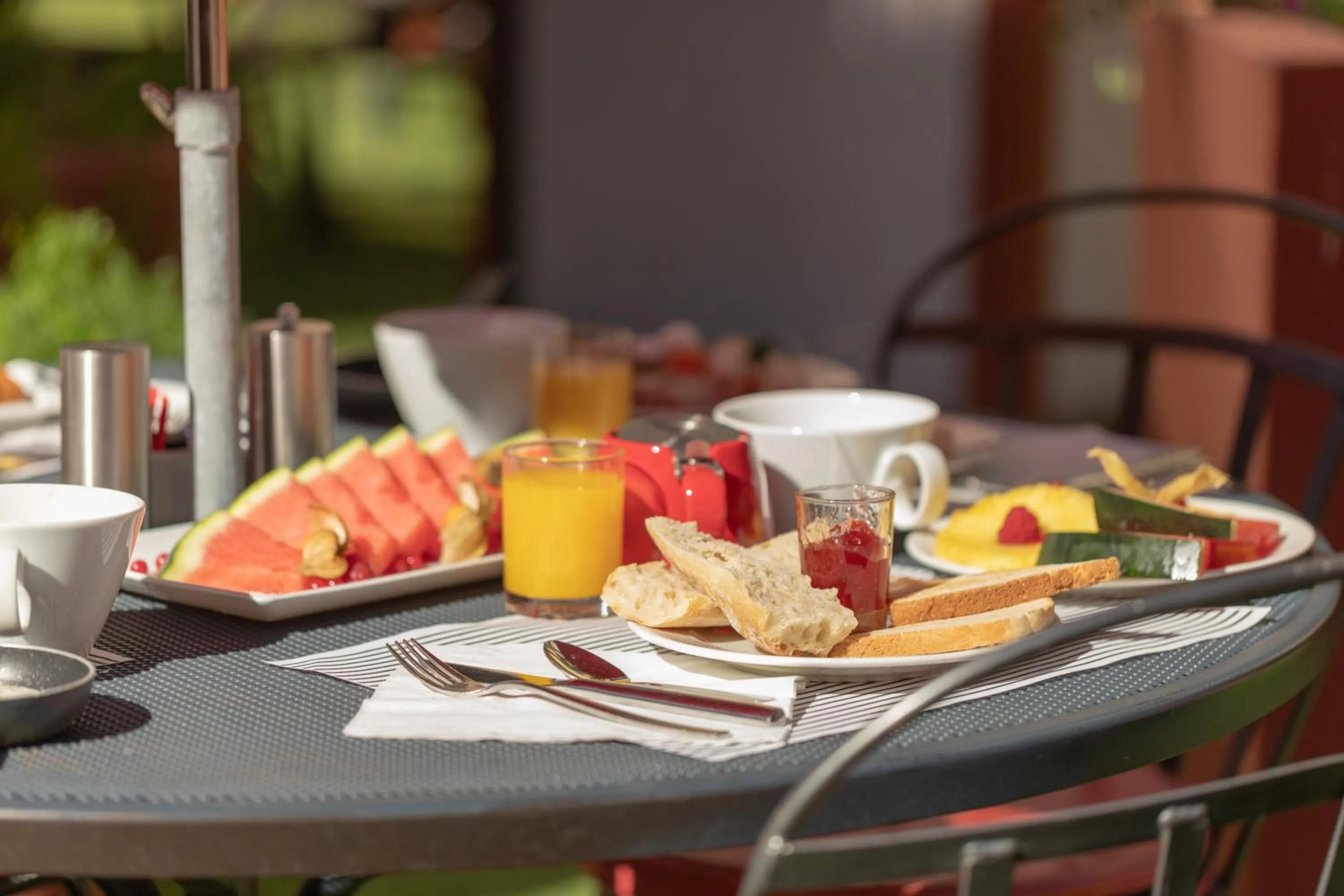 Buffet breakfast in Novotel Nice Centre Vieux Nice