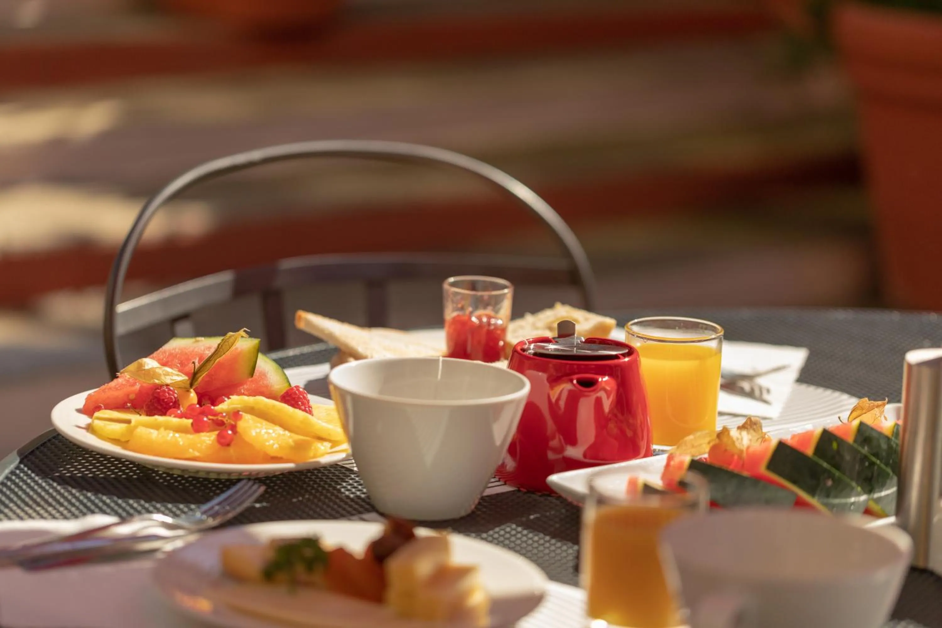 Buffet breakfast in Novotel Nice Centre Vieux Nice