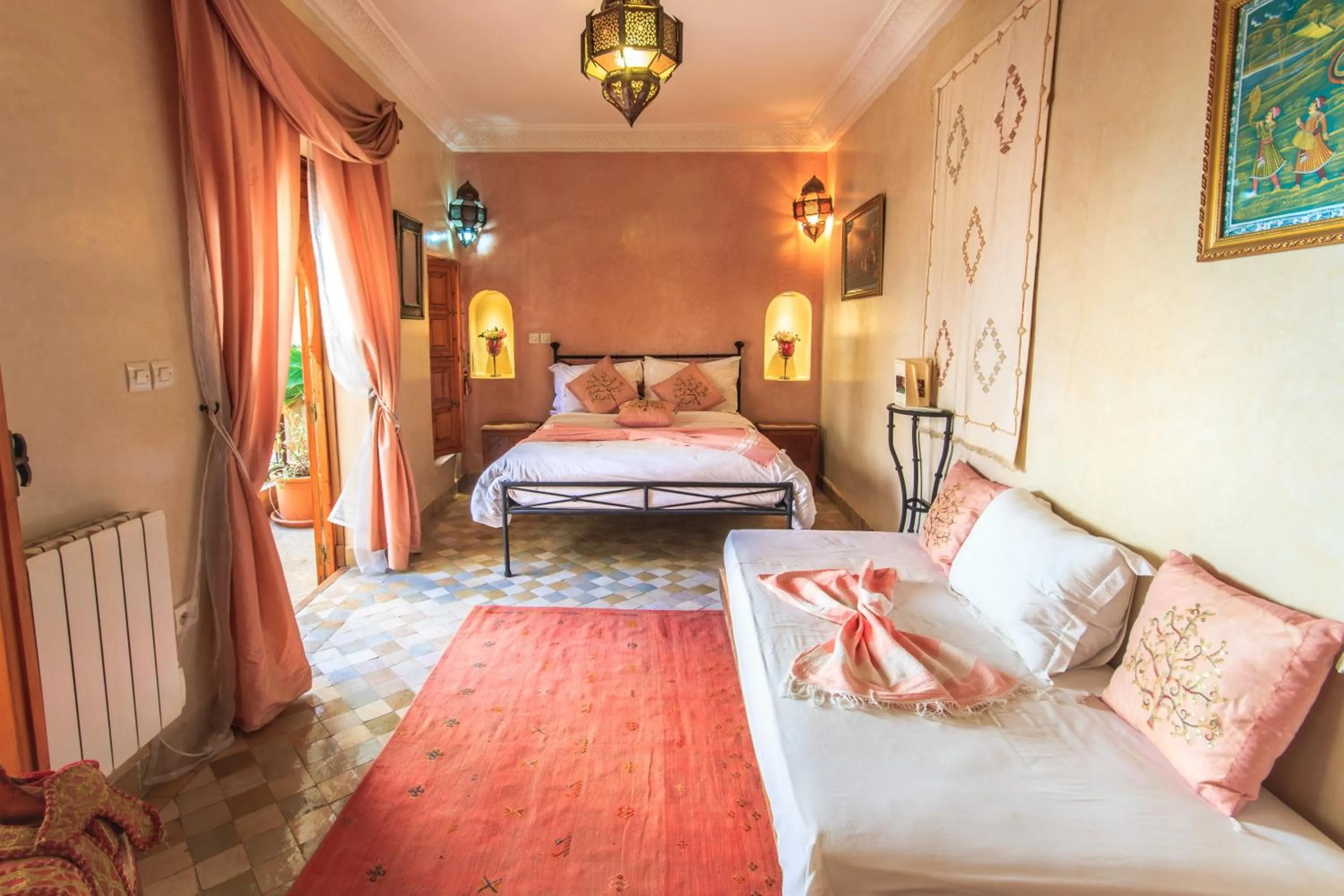 Bedroom, Bed in Riad Couleurs du Sud