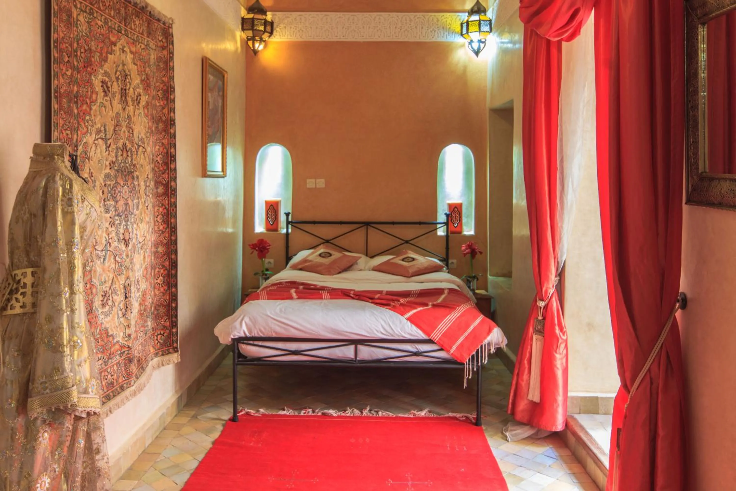 Bedroom, Bed in Riad Couleurs du Sud