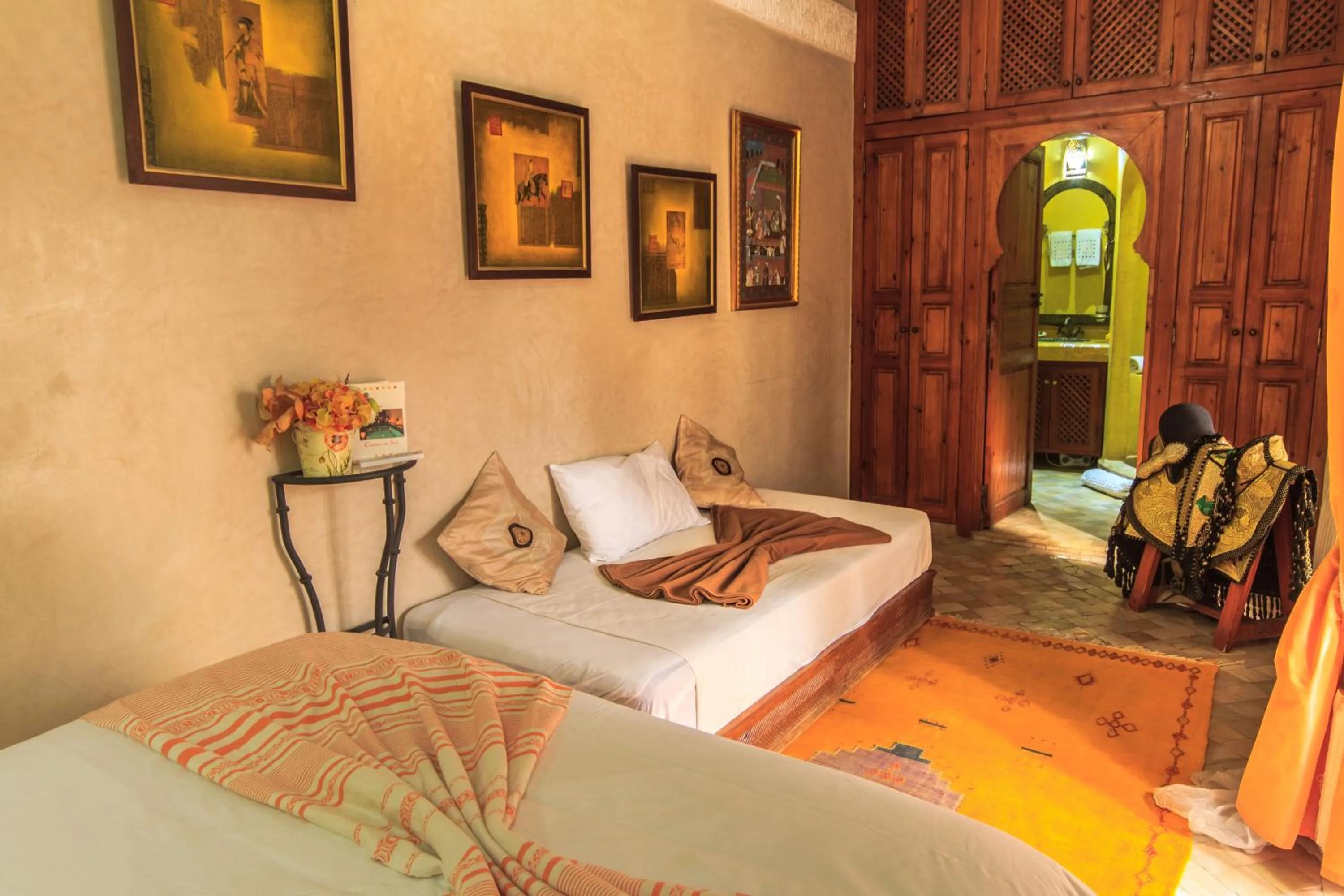 Bedroom, Bed in Riad Couleurs du Sud