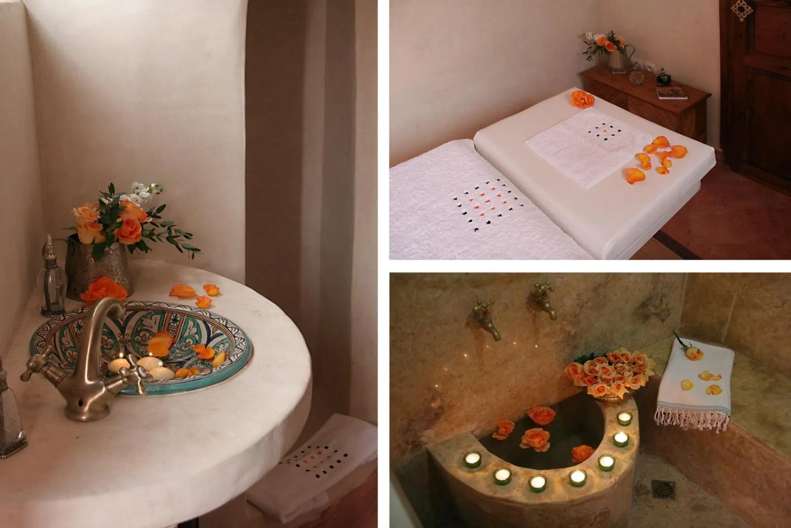 Steam room, Bed in Riad Couleurs du Sud