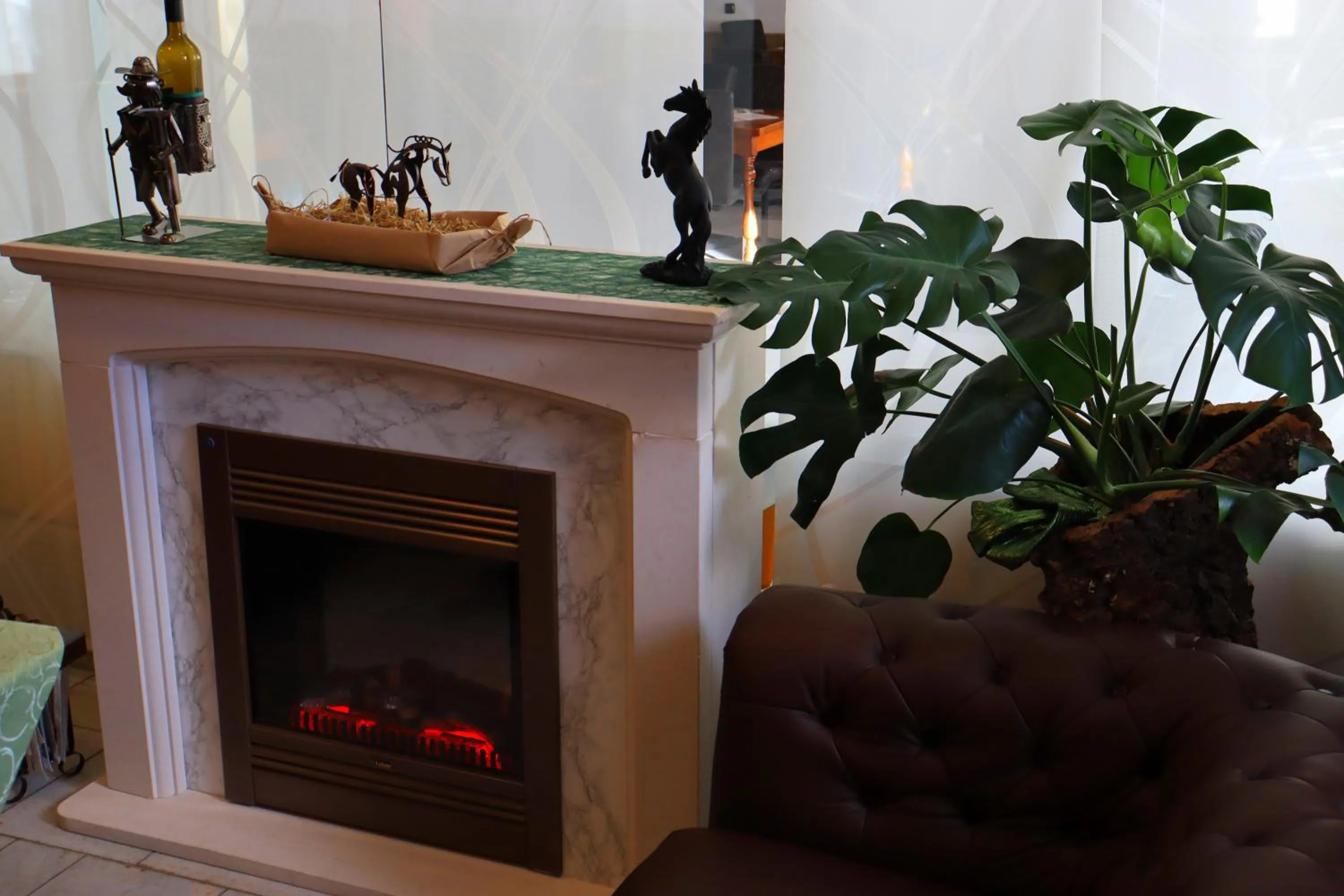 Seating area in Schwarzes Ross Hotel & Restaurant Oberwiesenthal