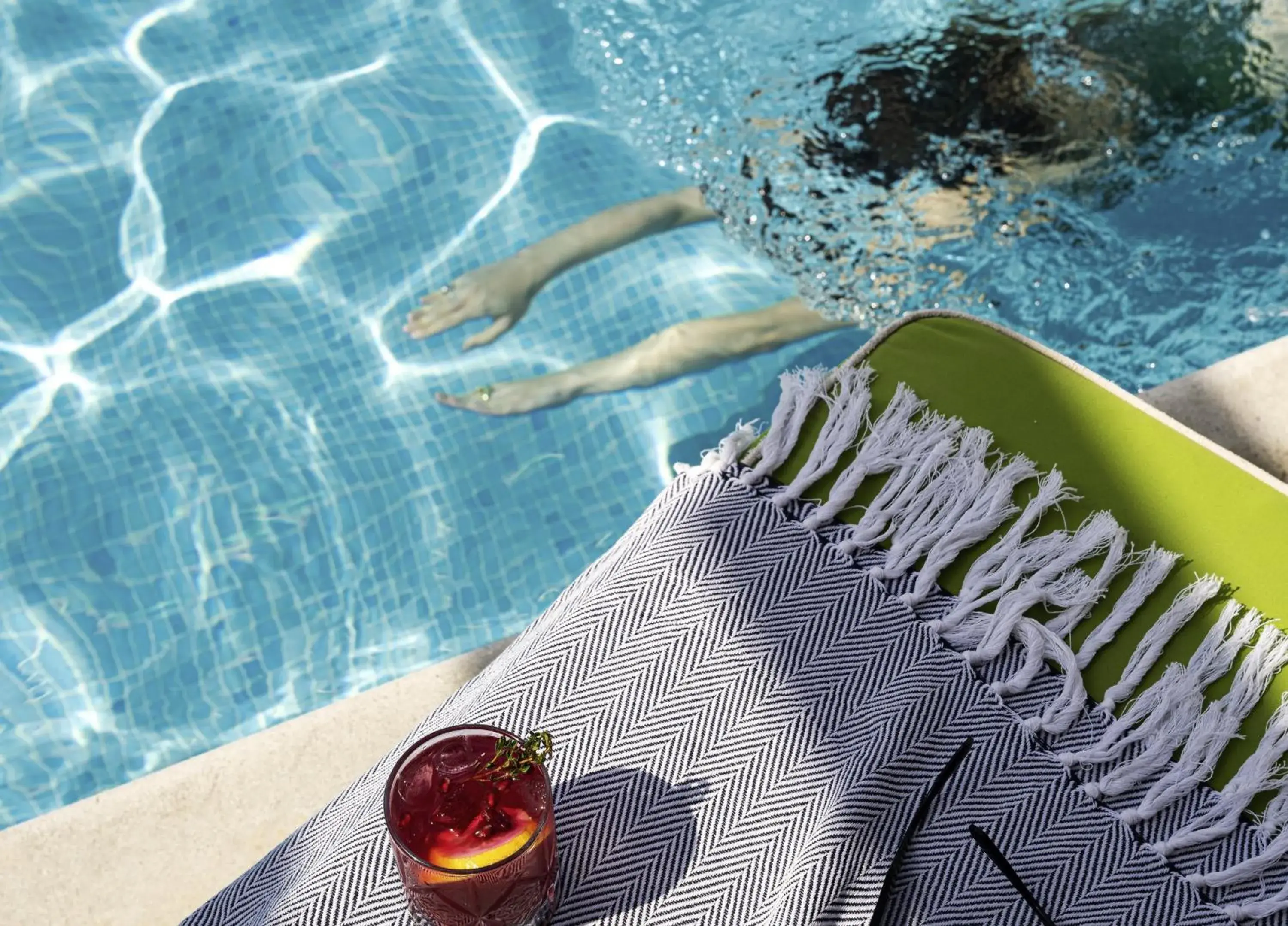 Pool view in Novotel Orléans Sud La Source Pool view in Novotel Orléans Sud La Source