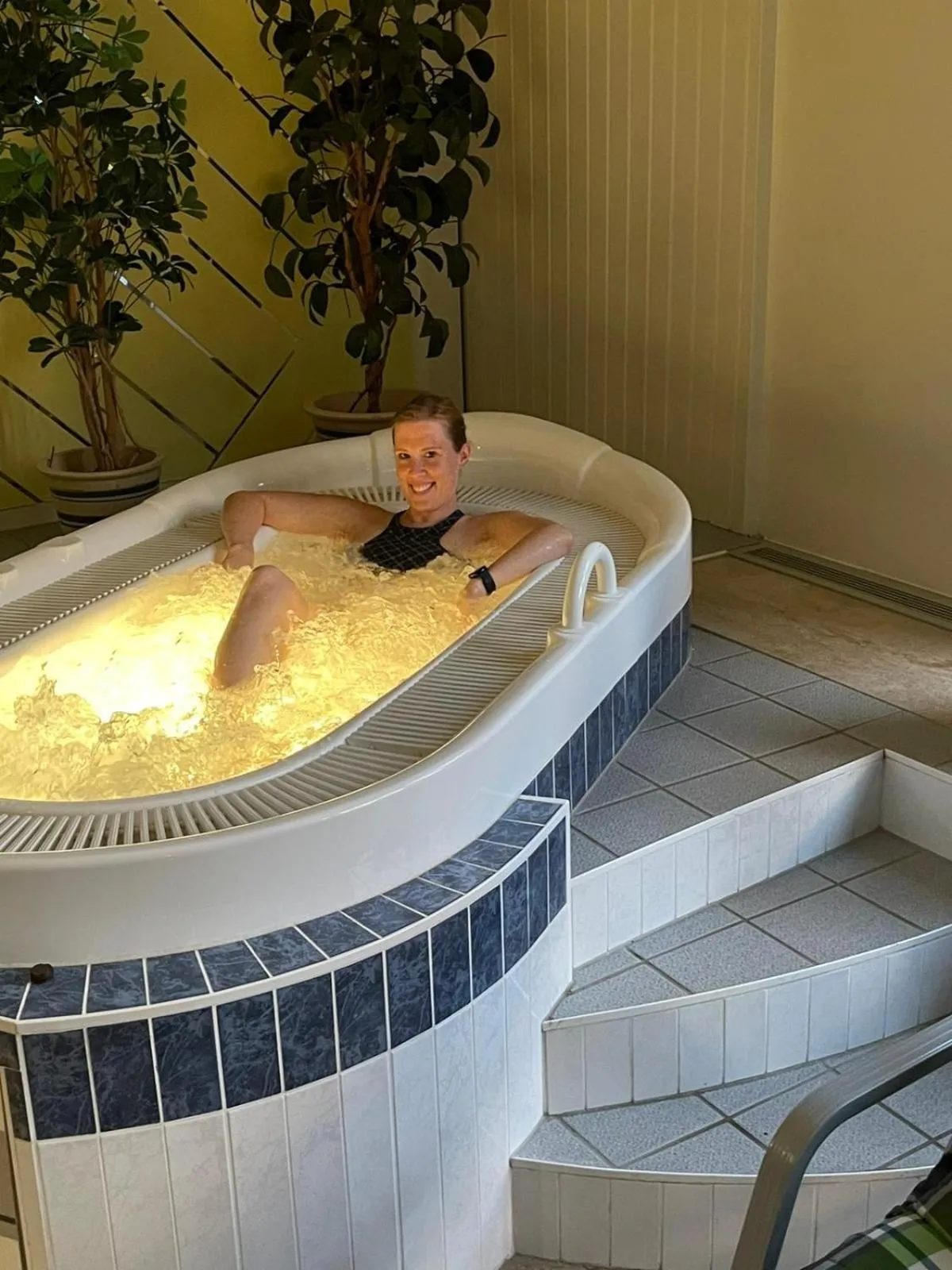 Swimming pool in Sporthotel Göbel Garni