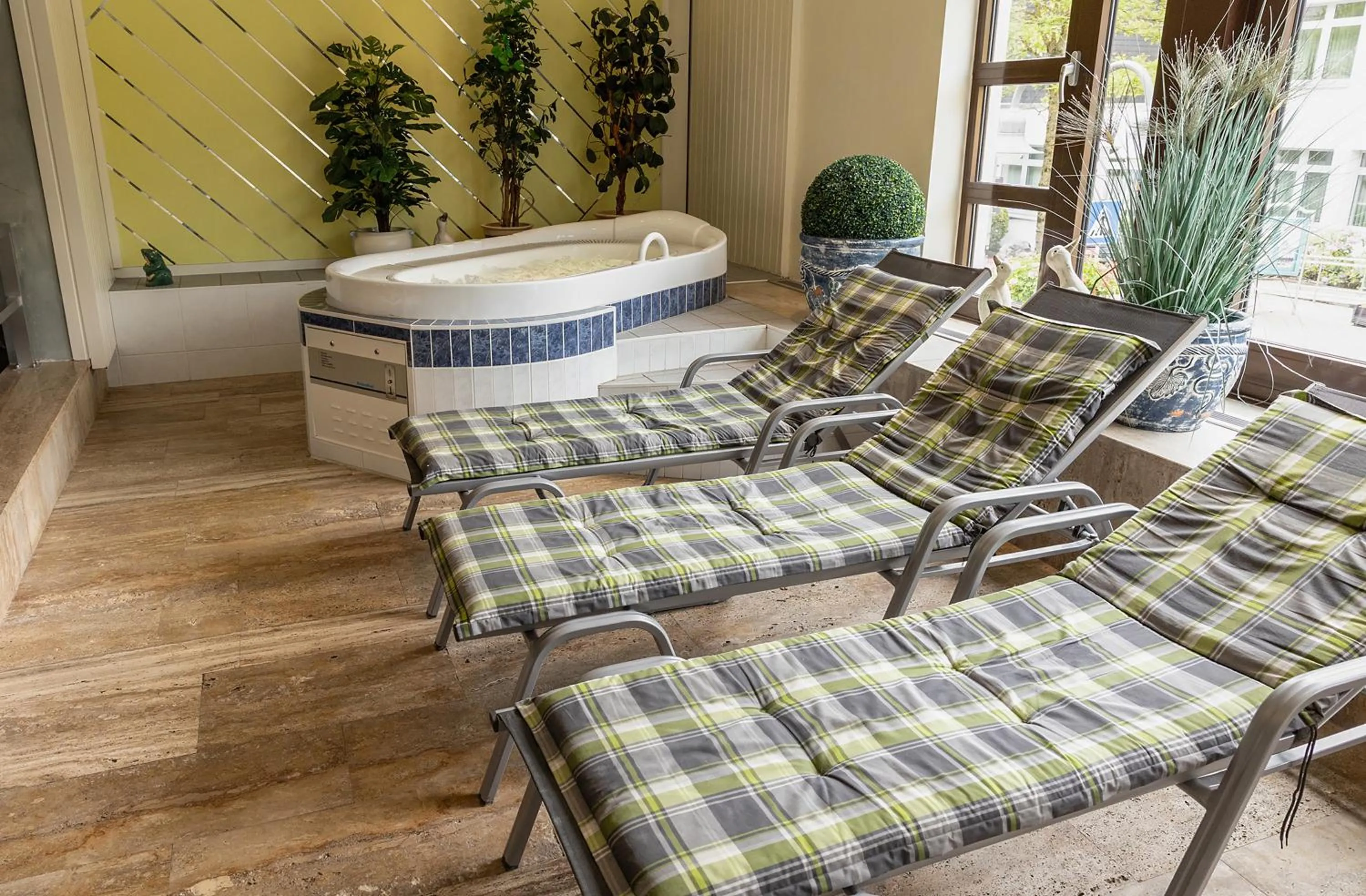 Hot Tub in Sporthotel Göbel Garni