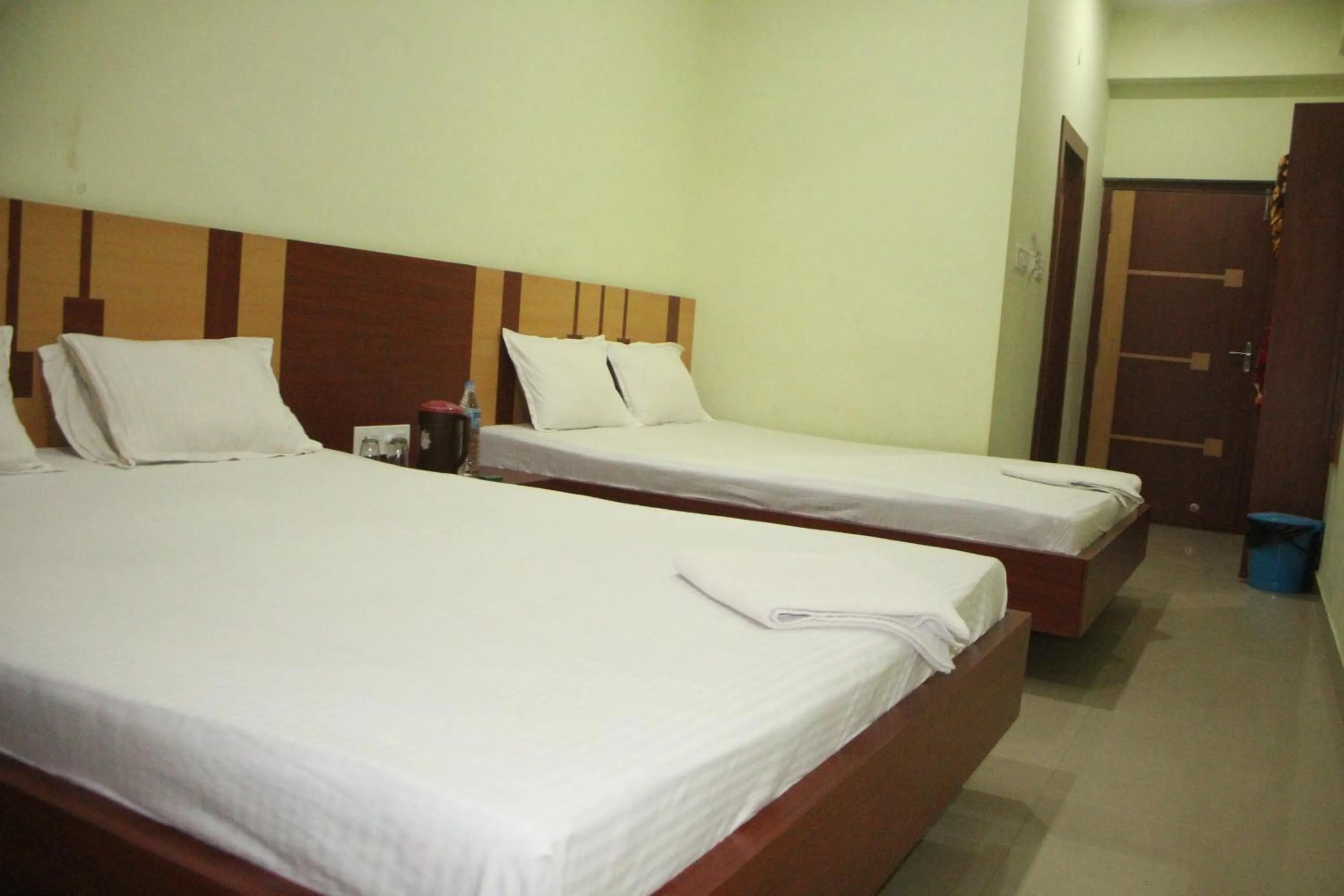 Bed in Hotel Shree Hari