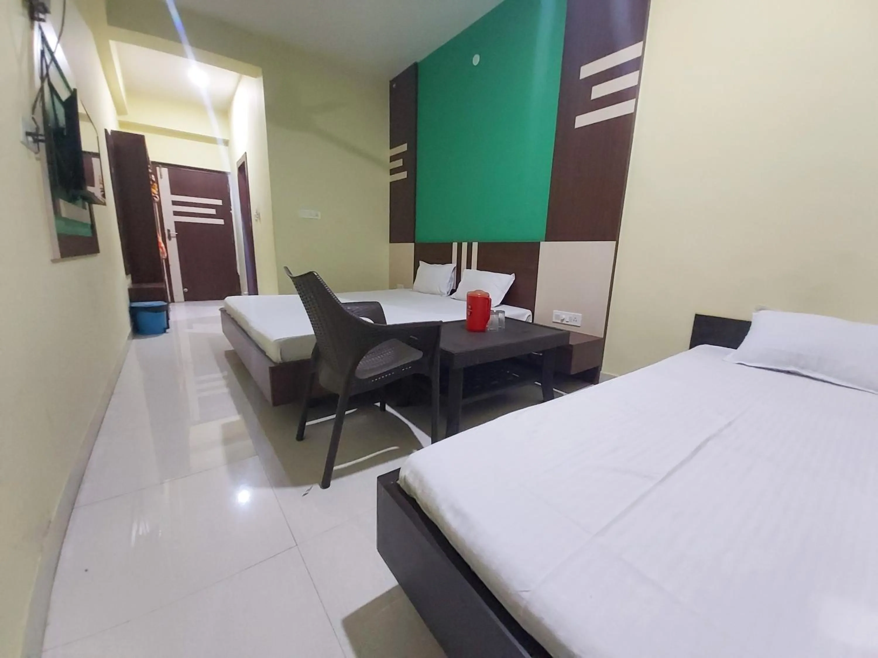 Bed in Hotel Shree Hari