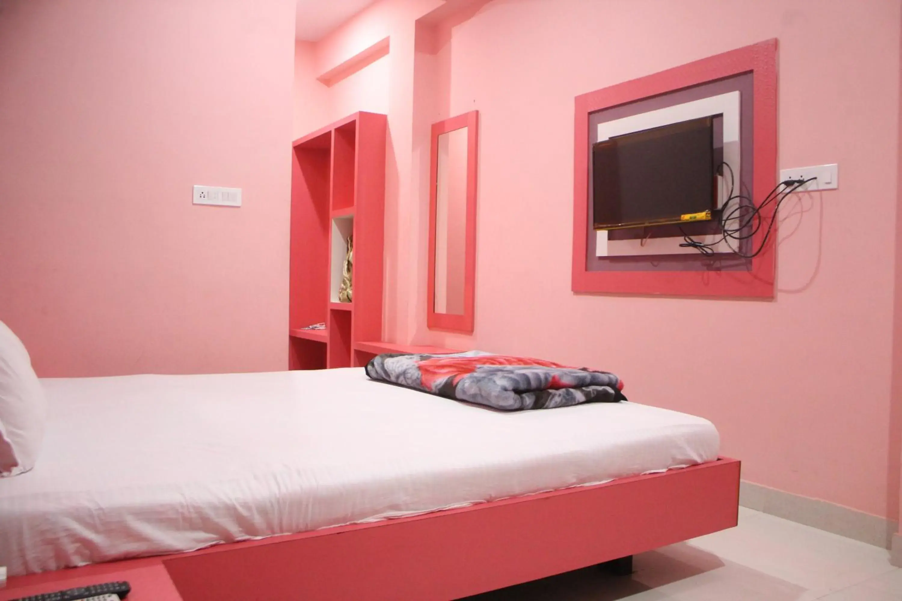 Bed in Hotel Shree Hari Bed in Hotel Shree Hari