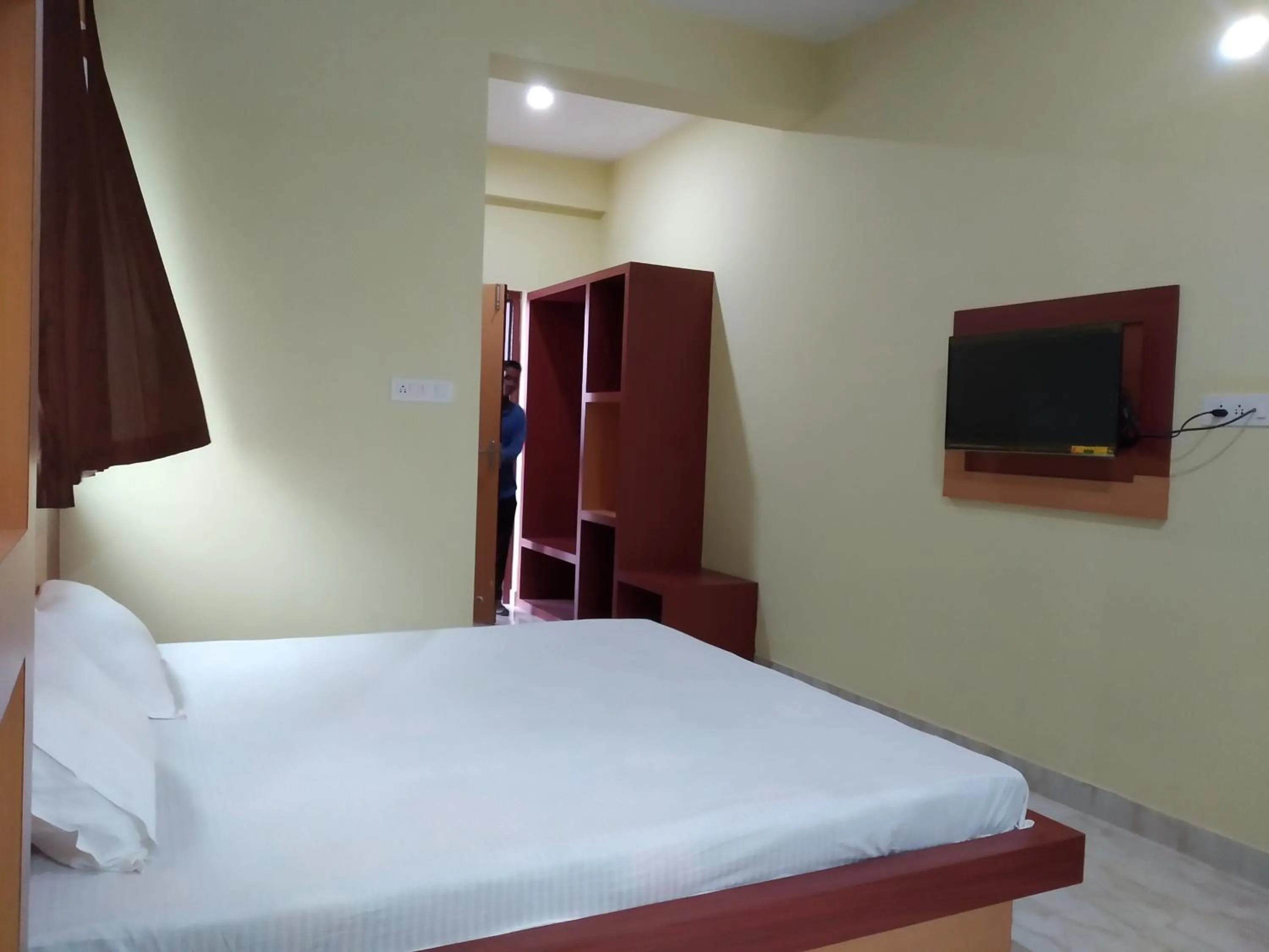 Bed in Hotel Shree Hari