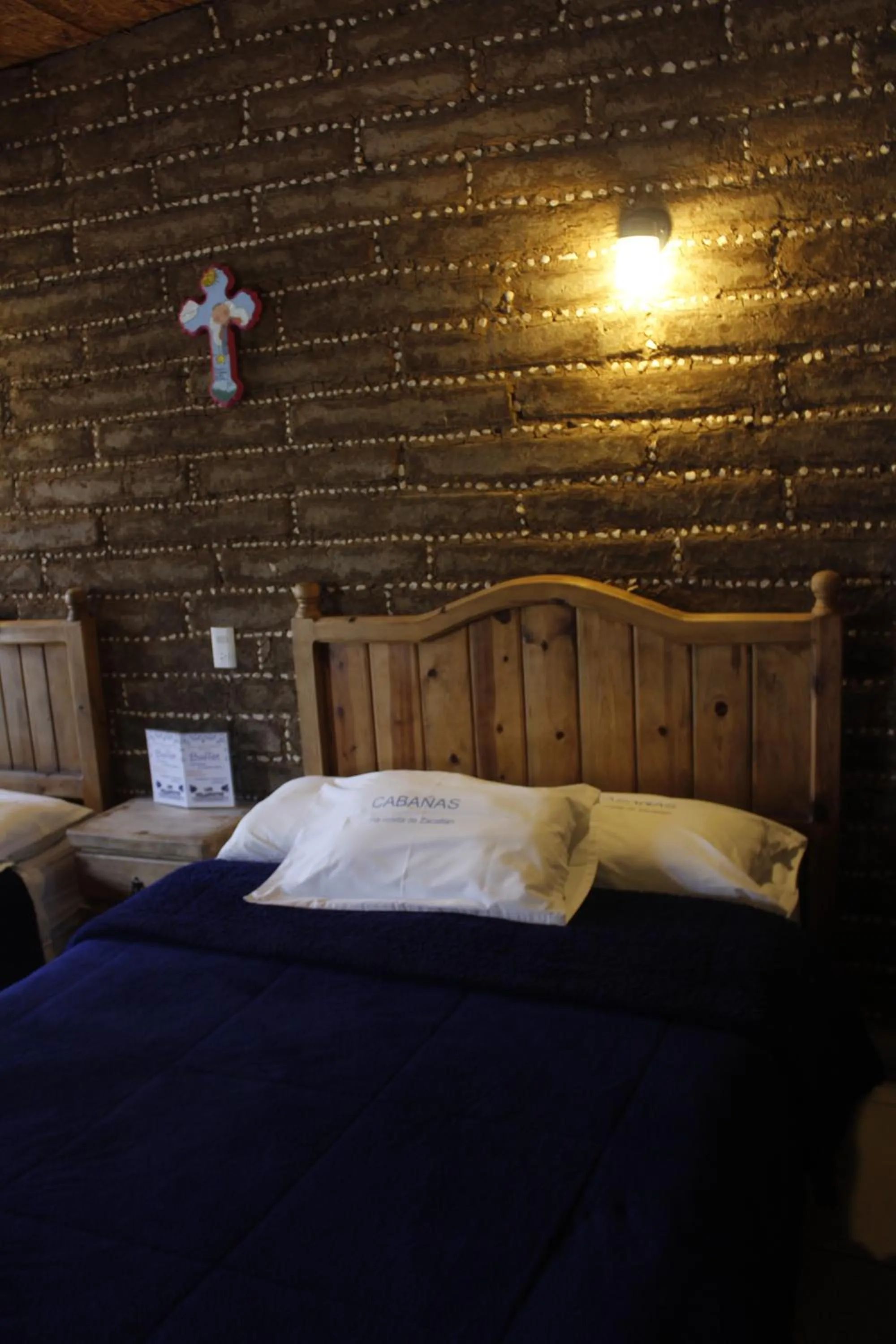 Bed in Hotel y Cabañas una Cosita de Zacatlán