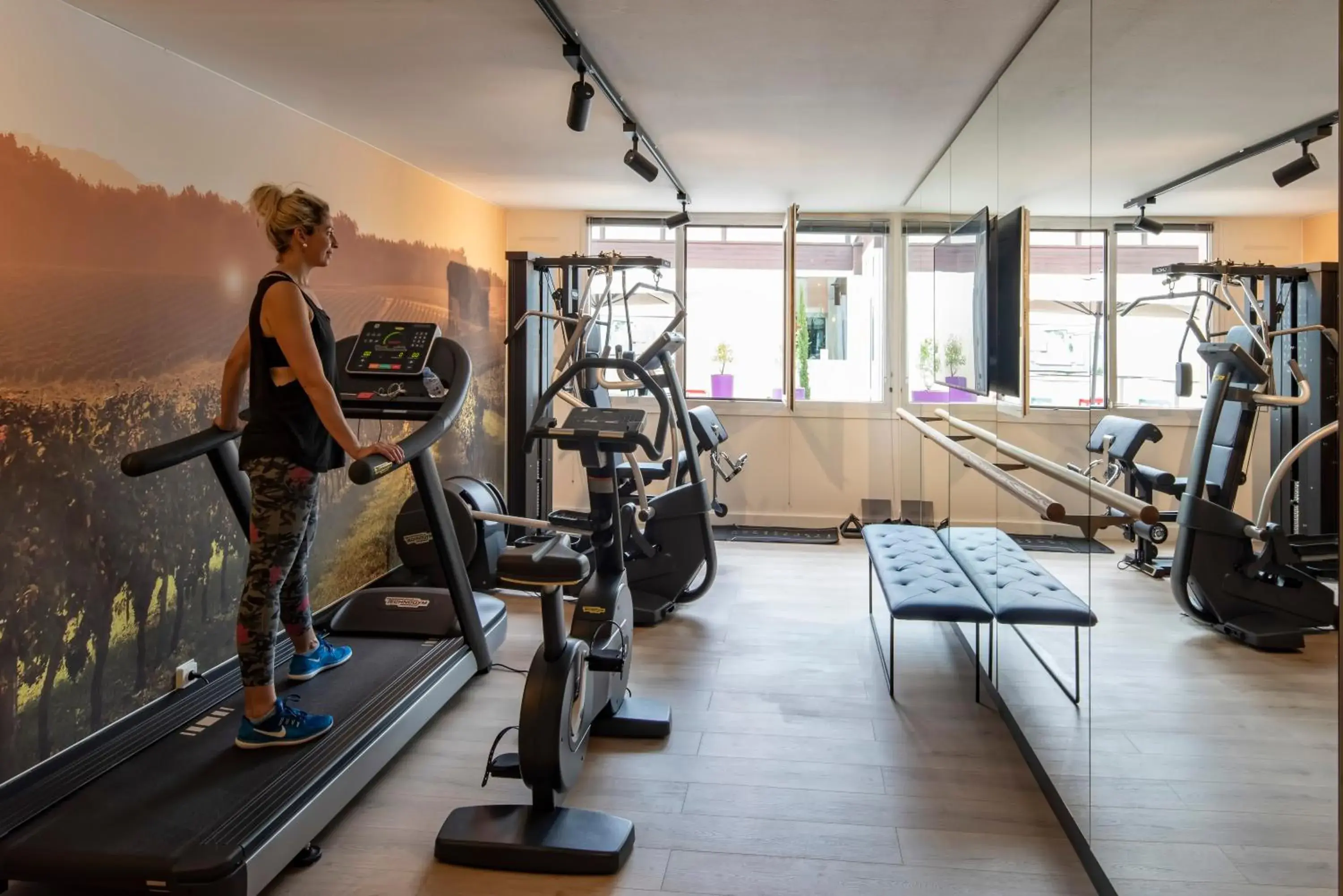 Fitness centre/facilities in Novotel Dijon Sud Fitness centre/facilities in Novotel Dijon Sud