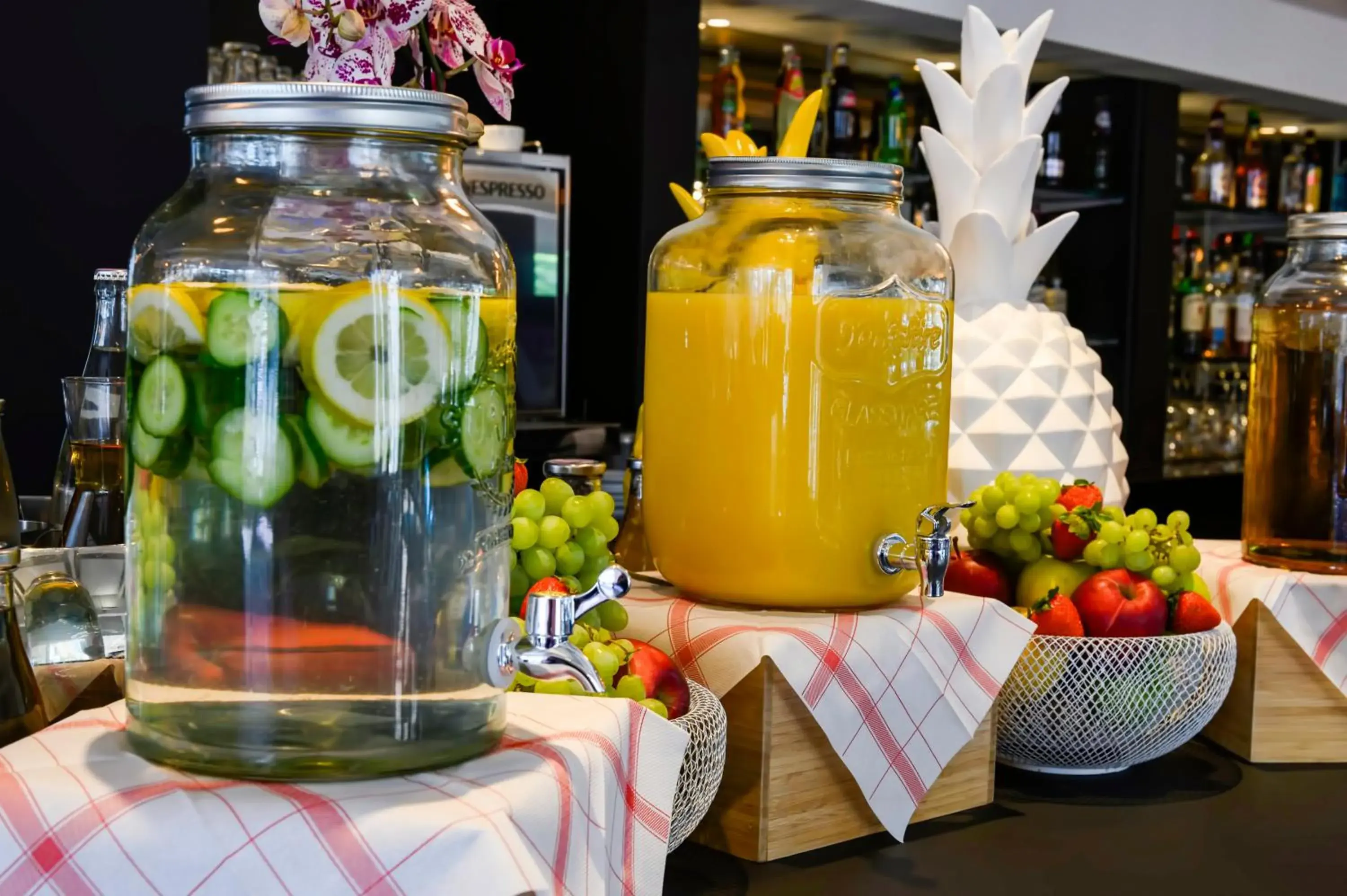 Buffet breakfast in Novotel Dijon Sud Buffet breakfast in Novotel Dijon Sud