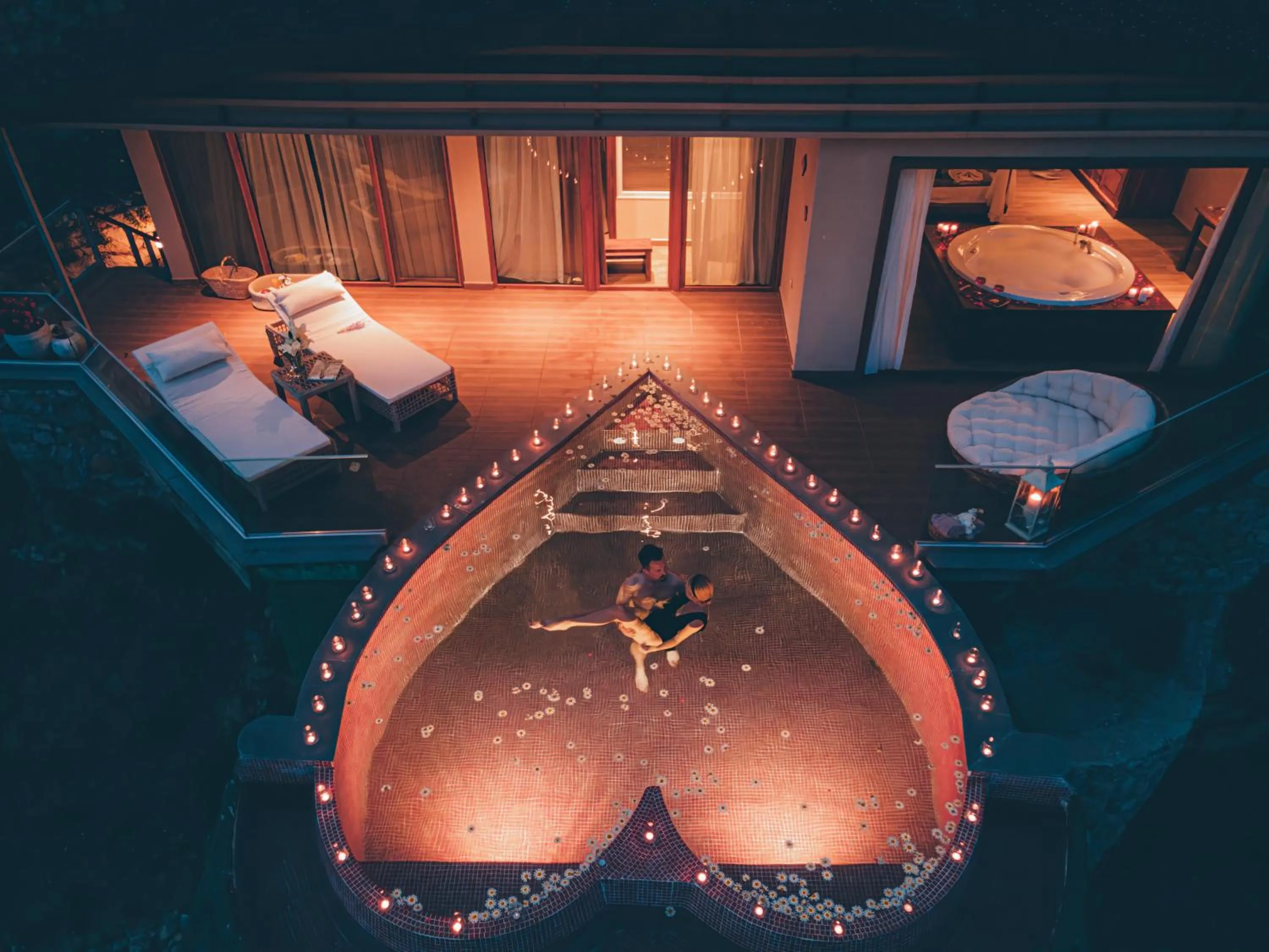 Night, Bed in Lissiya Hotel