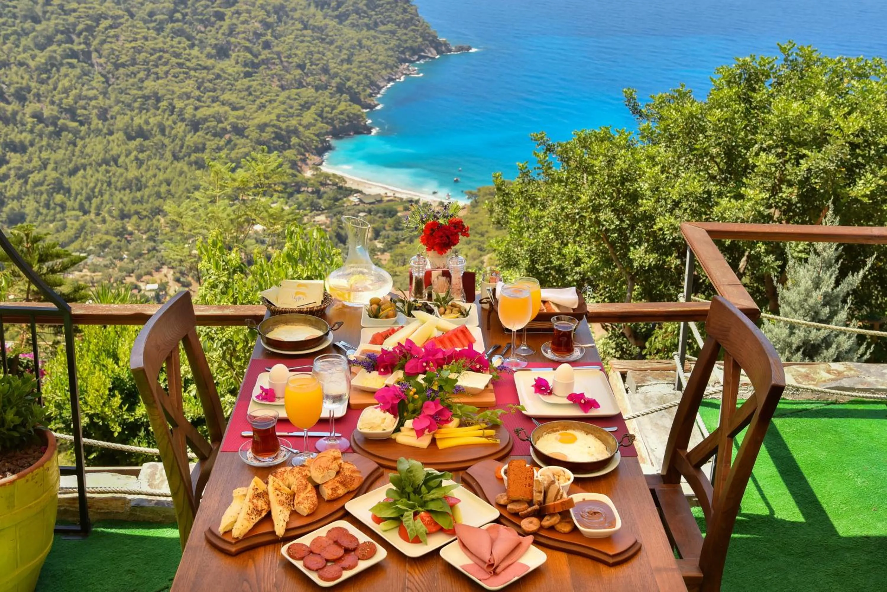 Breakfast in Lissiya Hotel