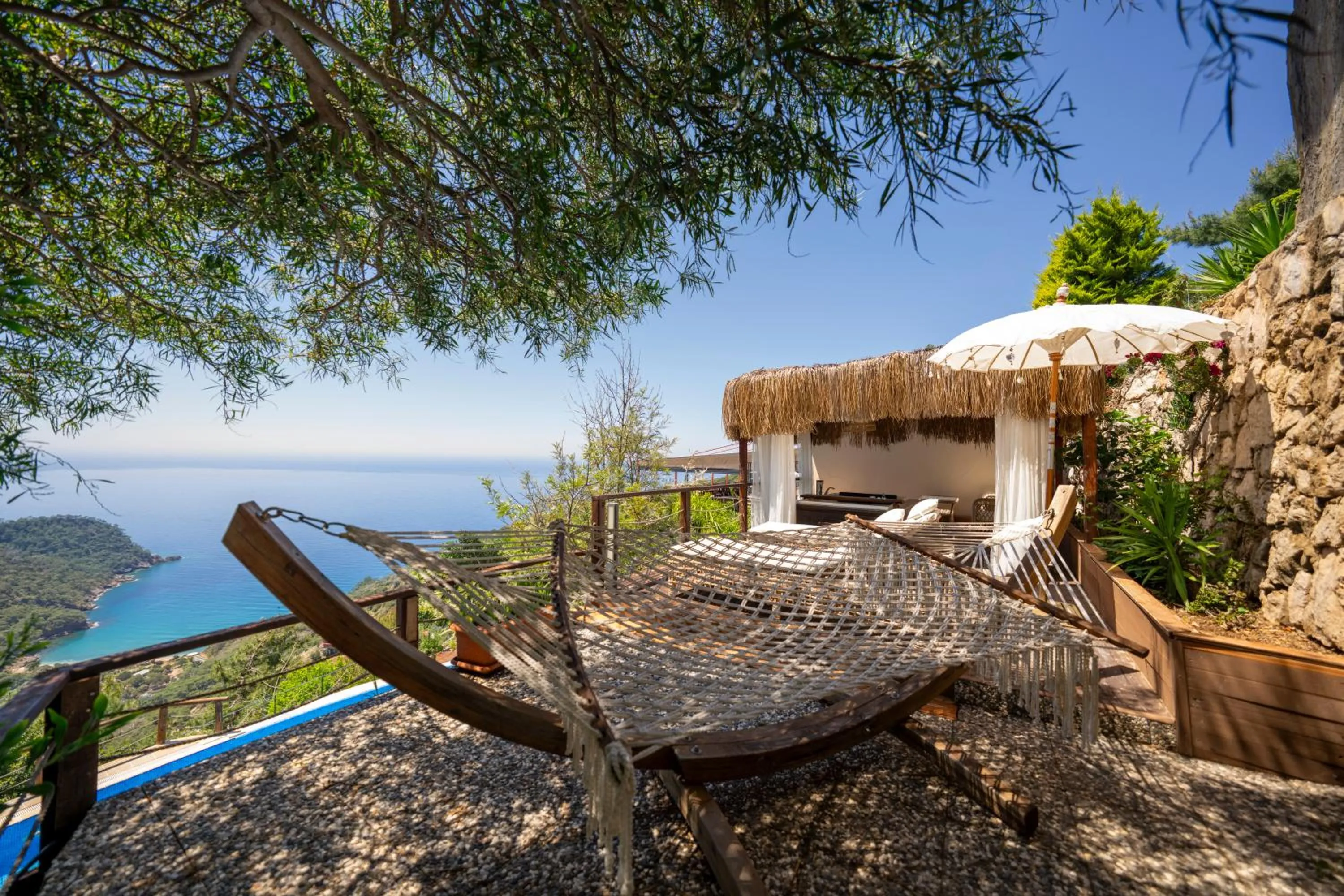 Patio in Lissiya Hotel