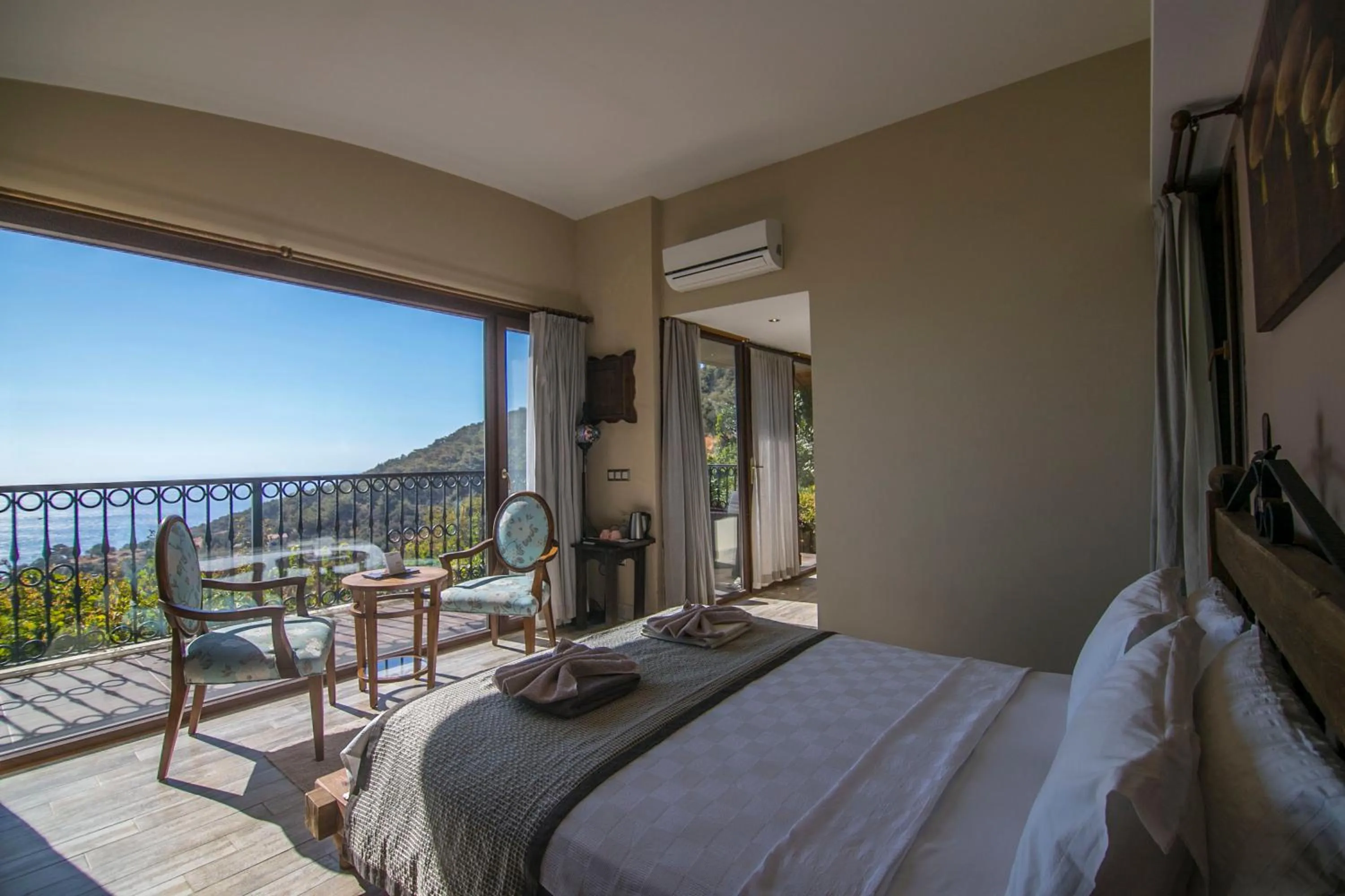 View (from property/room), Bed in Lissiya Hotel