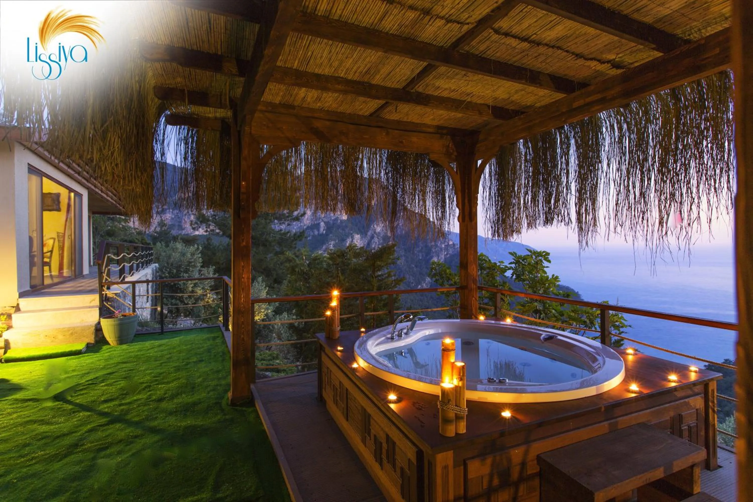 Patio in Lissiya Hotel