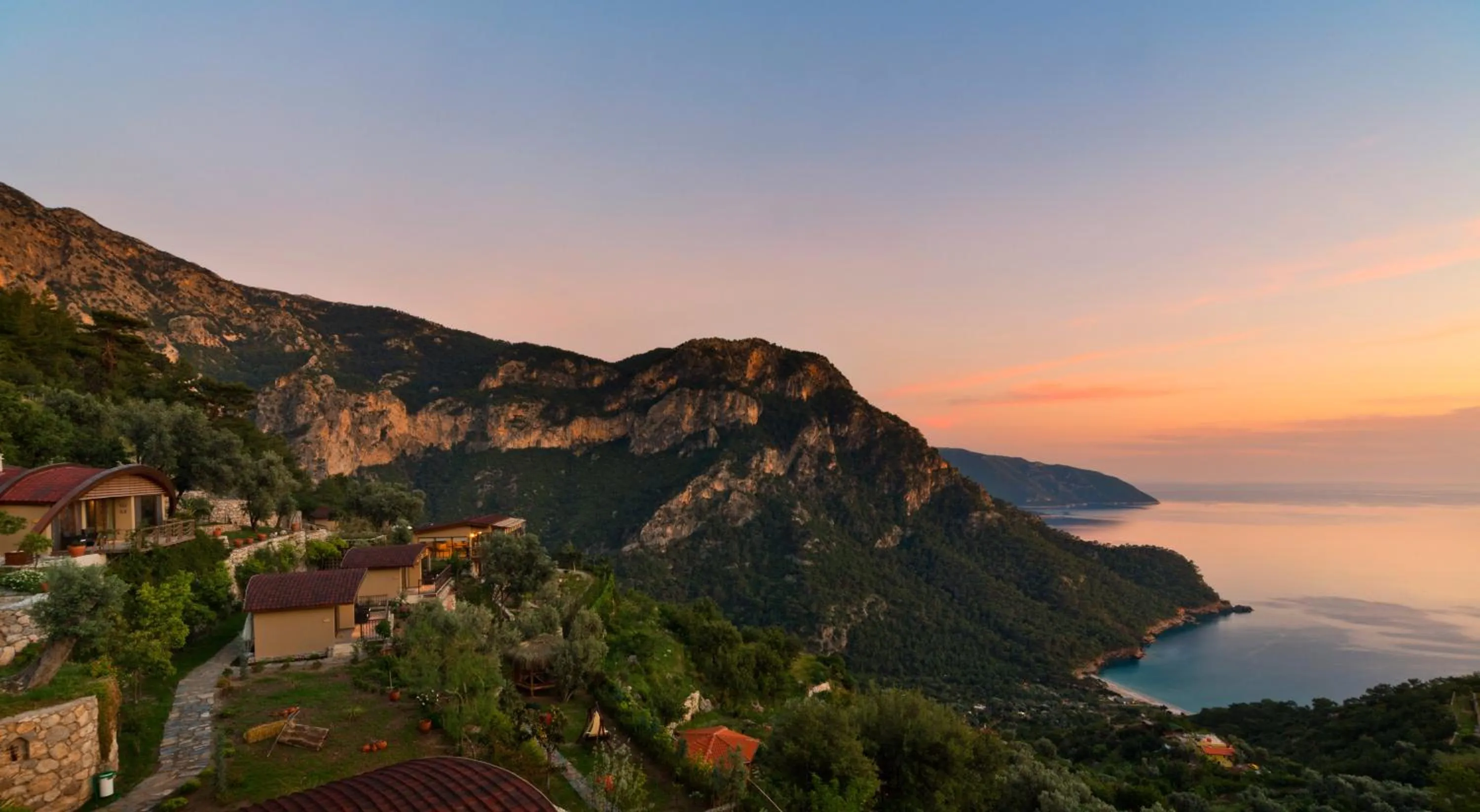Garden in Lissiya Hotel