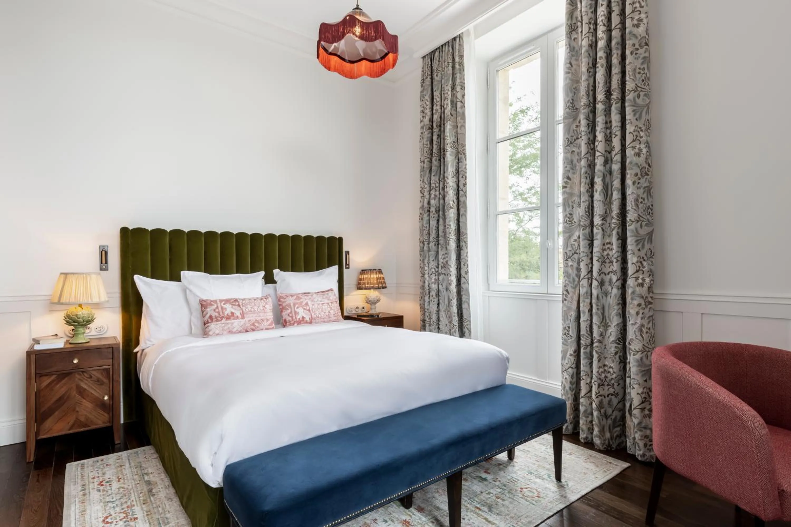 Bed in La Maison d'Estournel