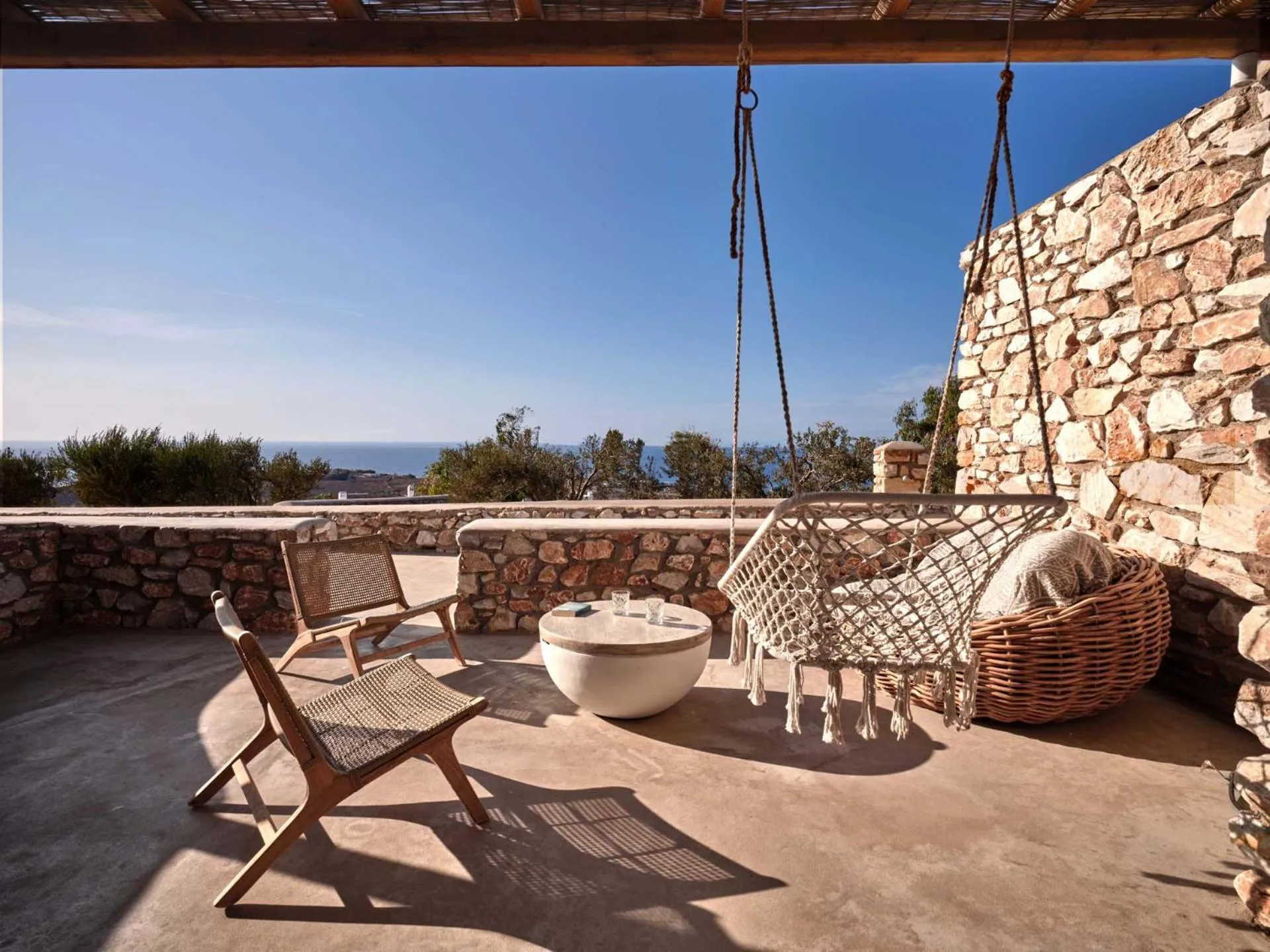 Balcony/Terrace in Mythic Paros , Adults Only