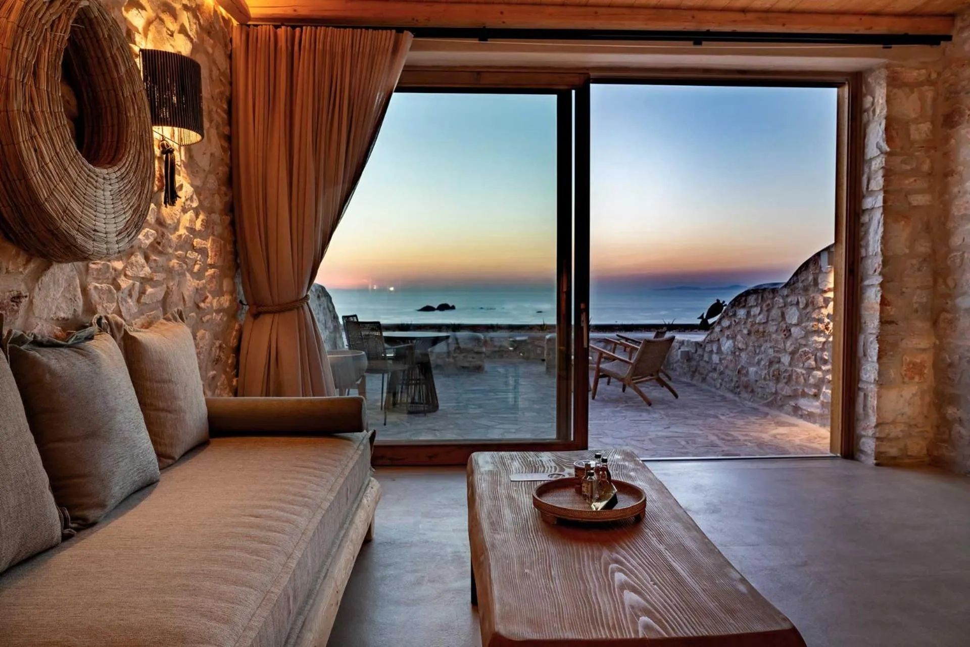 Seating area in Mythic Paros , Adults Only