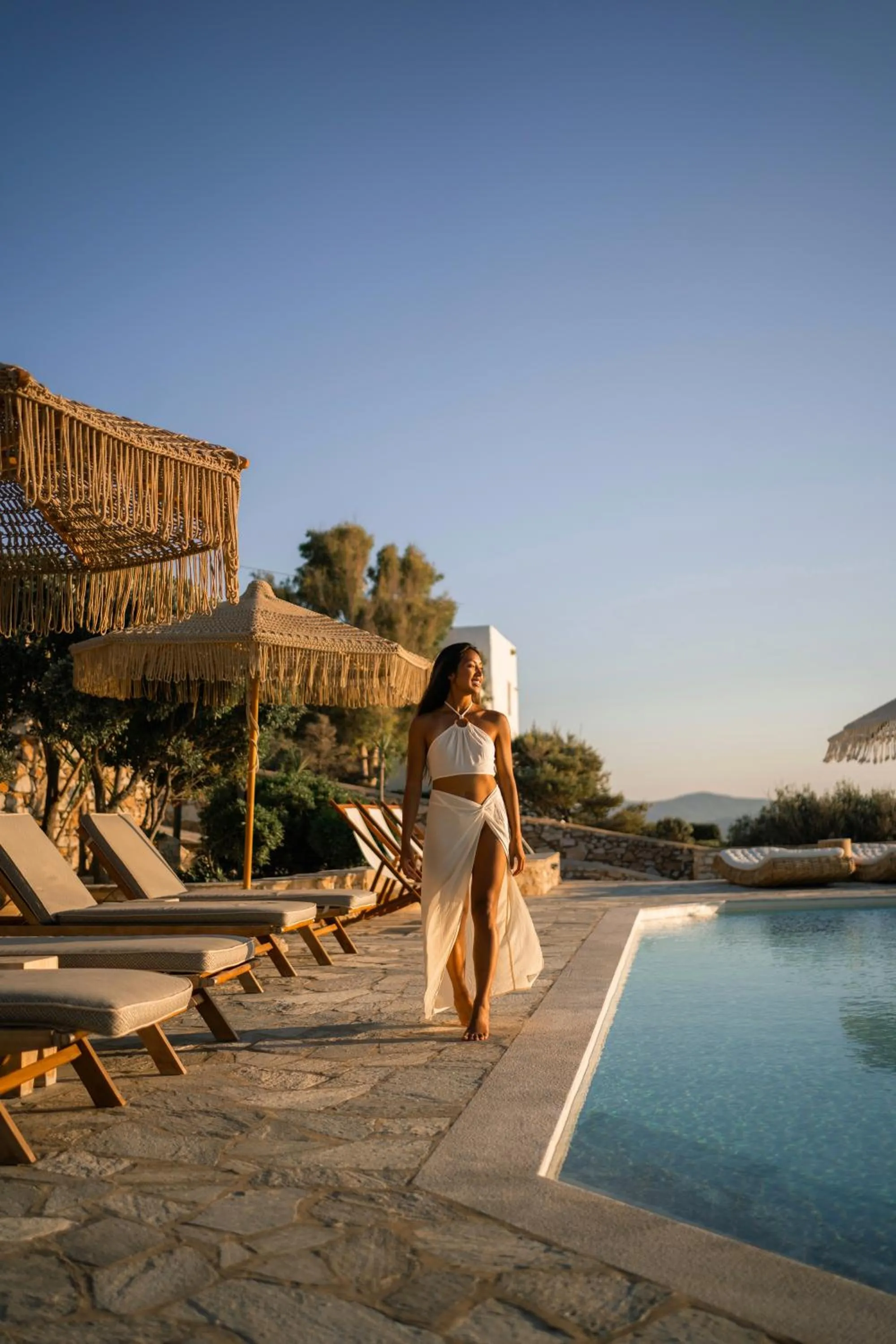 Swimming pool in Mythic Paros , Adults Only