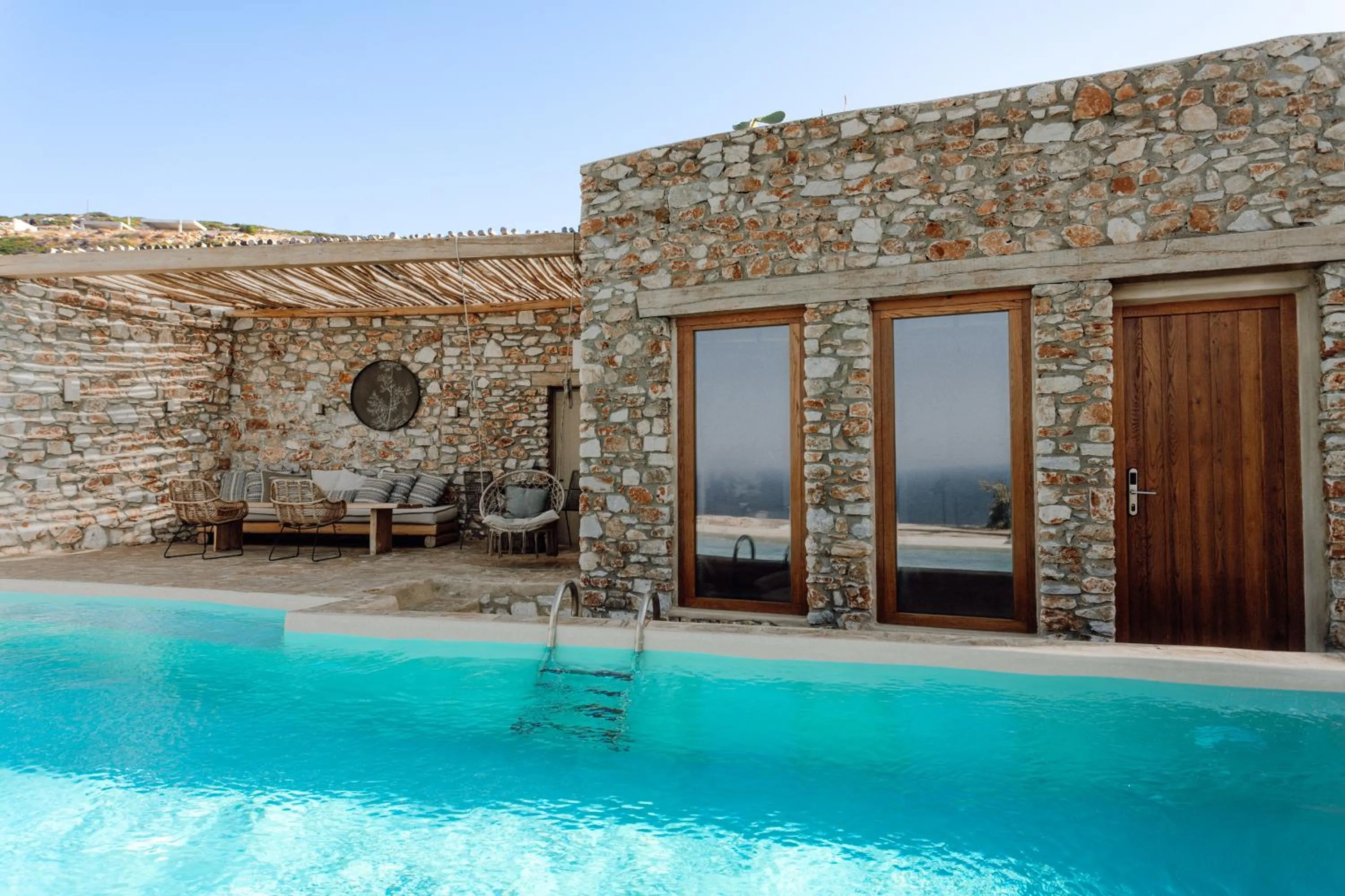 Swimming pool in Mythic Paros , Adults Only