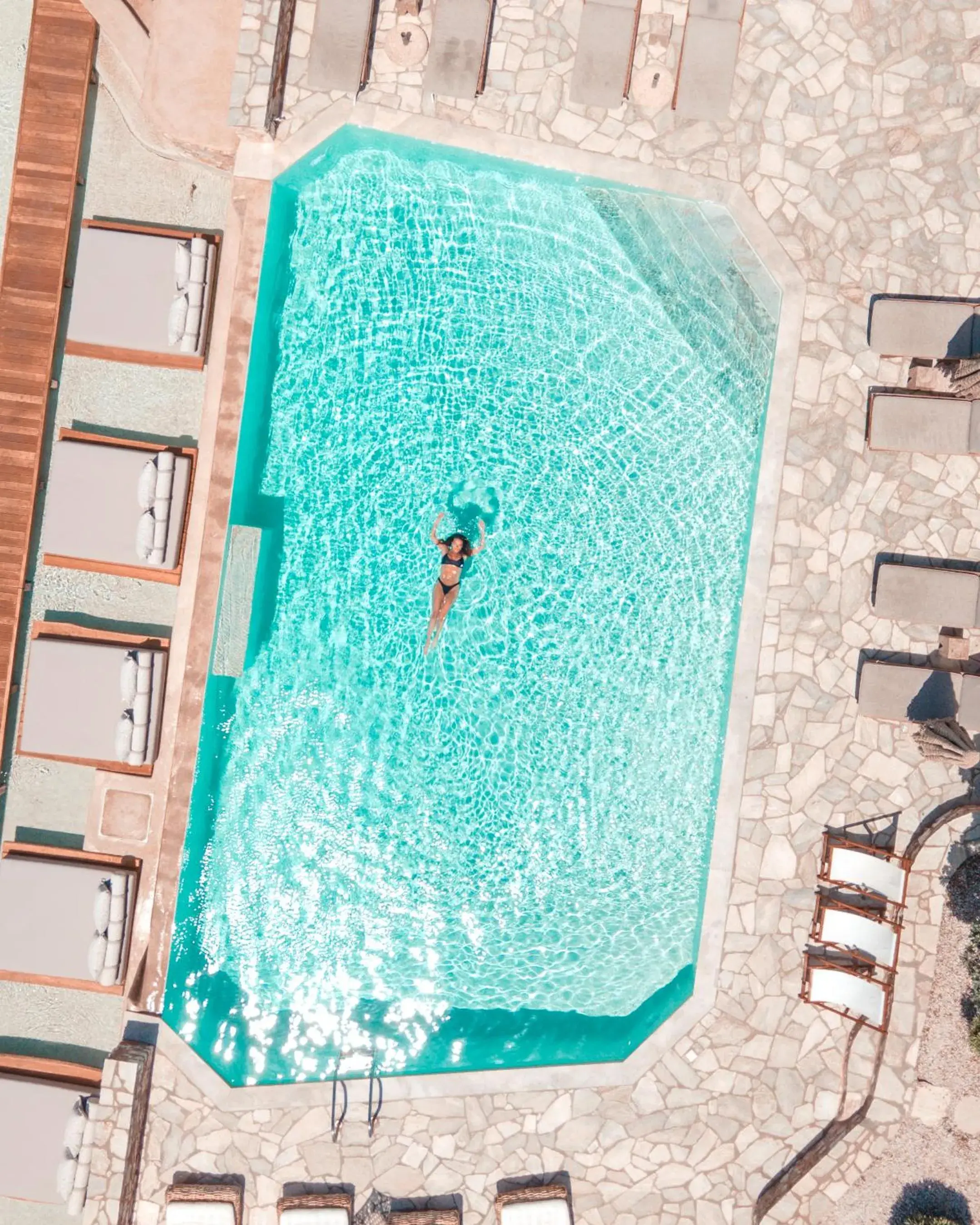 Pool view in Mythic Paros , Adults Only Pool view in Mythic Paros , Adults Only