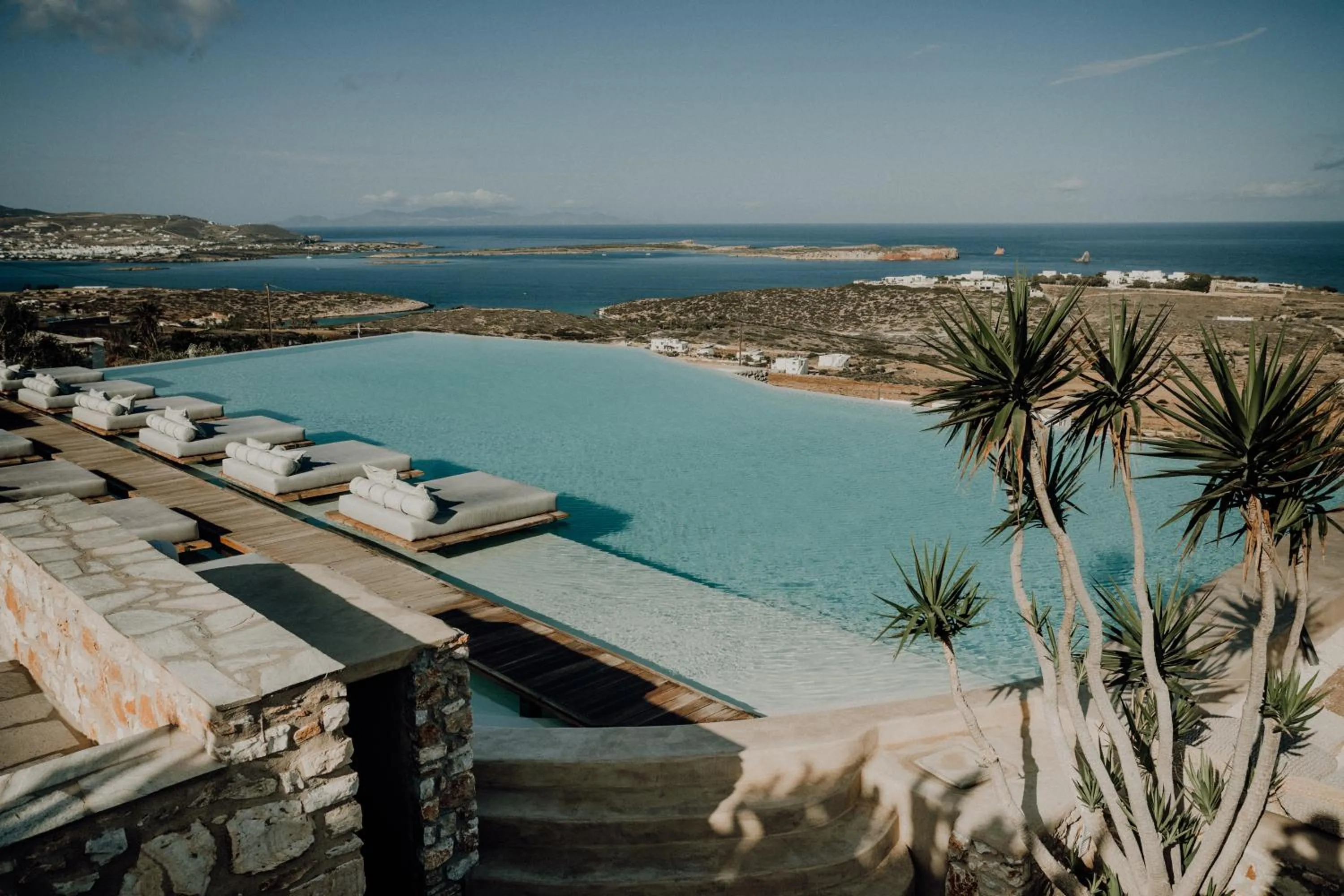 Swimming pool in Mythic Paros , Adults Only
