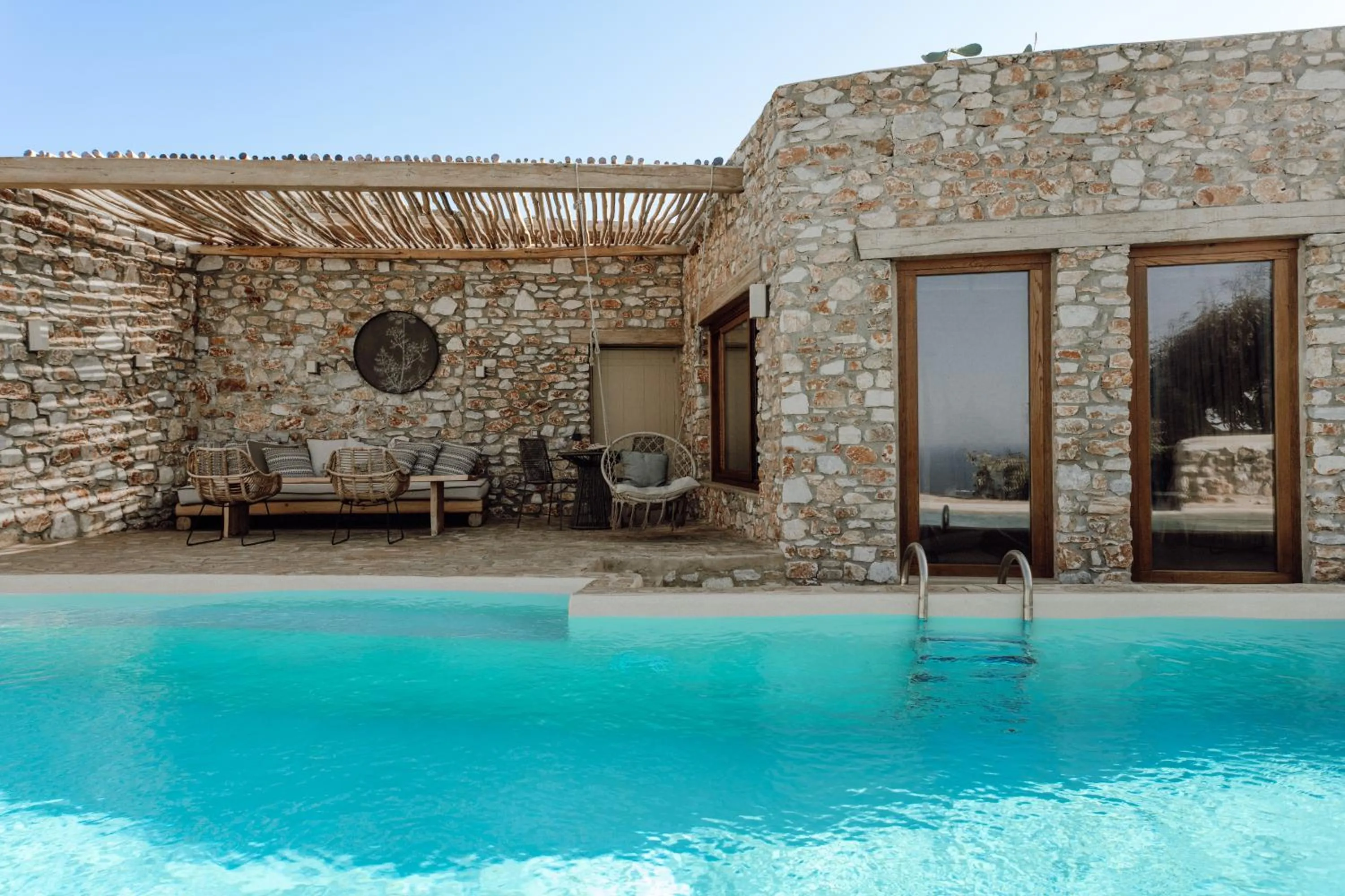 Swimming pool in Mythic Paros , Adults Only